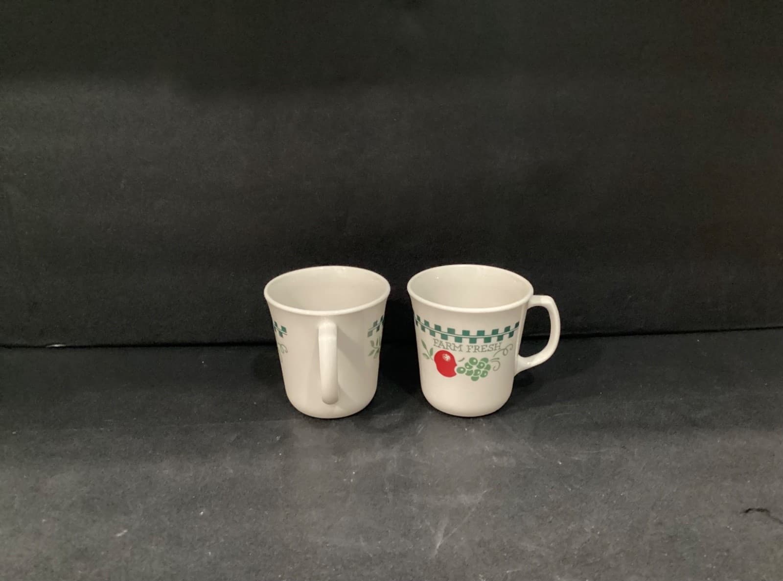 Corelle Corning Farm Fresh Homemade Apples Coffee Cups Mugs Set of 2 - Thumbnail 8