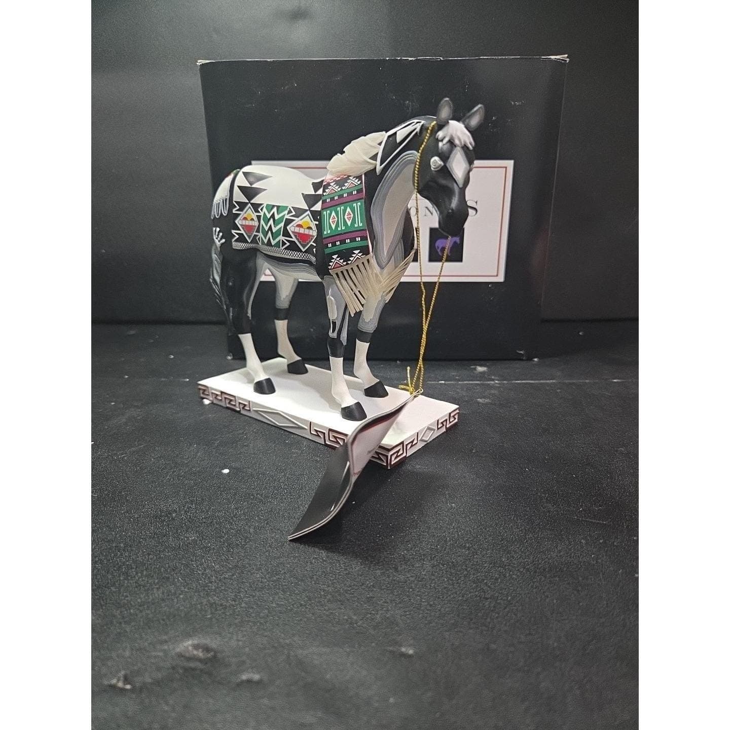 Trail of Painted Ponies Tewa Horse Figurine, 1st Edition #1546 1E/3516, Box/Tag