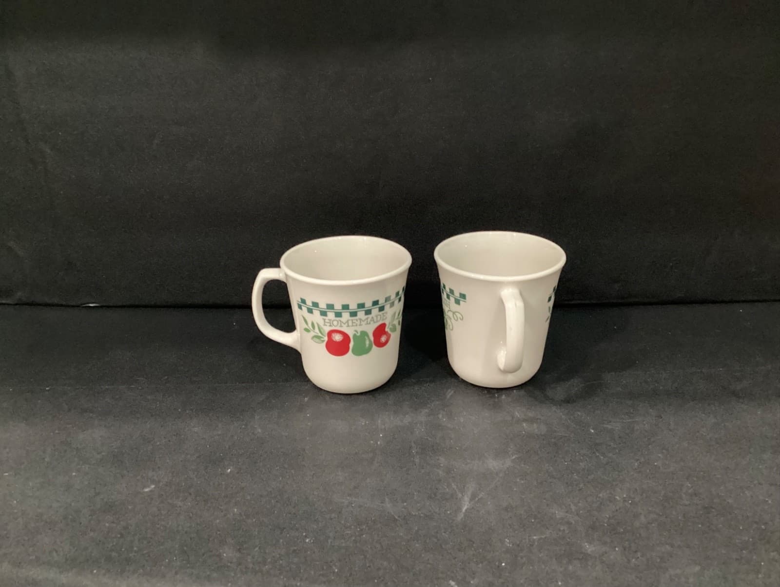 Corelle Corning Farm Fresh Homemade Apples Coffee Cups Mugs Set of 2 - Thumbnail 7