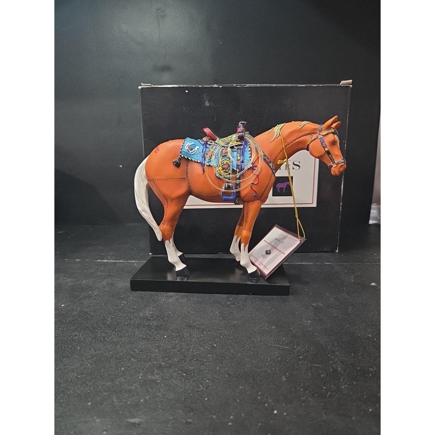 Trail of Painted Ponies Happy Trails Figurine, 1st Edition #1473 1E/4004, Box - Thumbnail 4