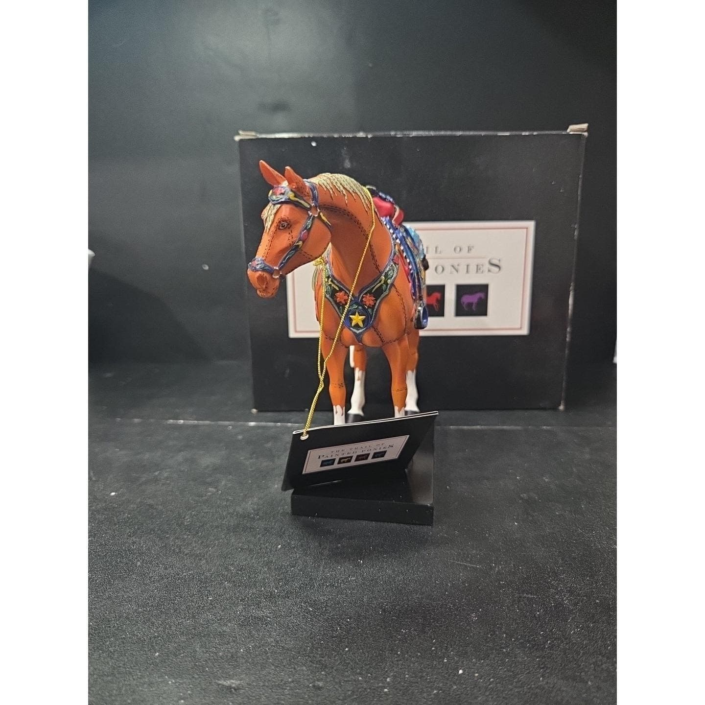 Trail of Painted Ponies Happy Trails Figurine, 1st Edition #1473 1E/4004, Box - Thumbnail 2