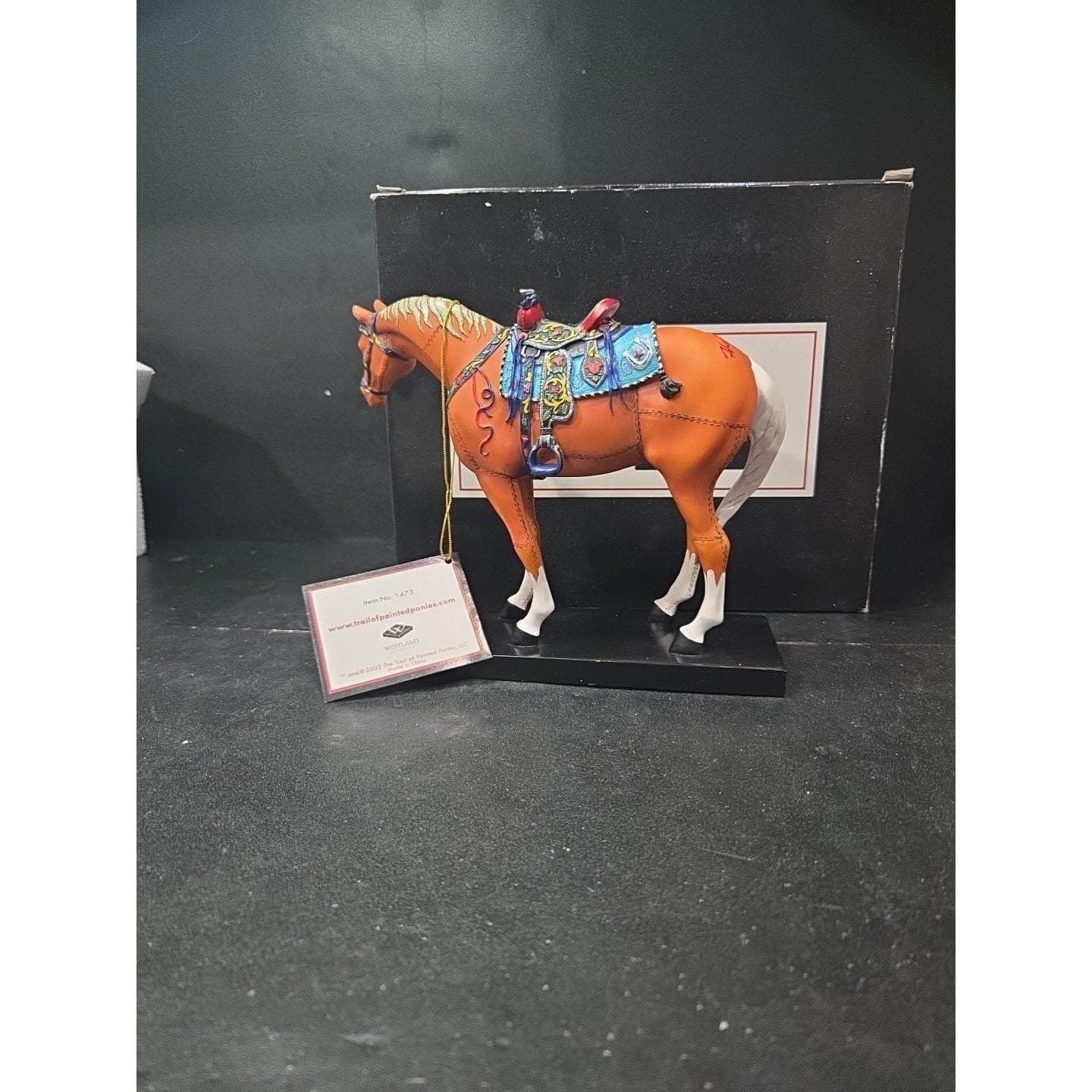 Trail of Painted Ponies Happy Trails Figurine, 1st Edition #1473 1E/4004, Box - Thumbnail 6