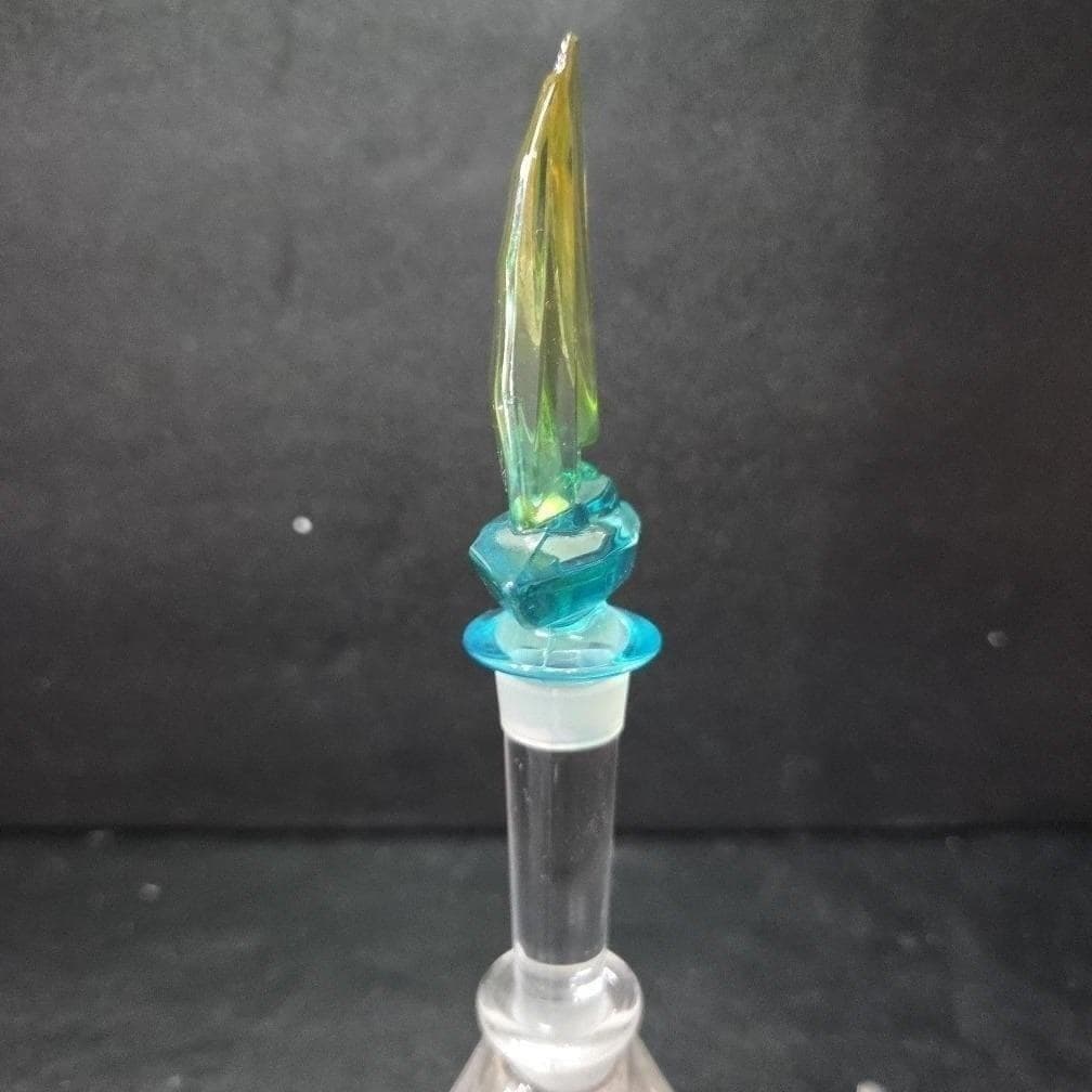 Mikasa Blue Regatta Ship Bottle Stopper, Lead Crystal Boat Replacement Topper - Thumbnail 5