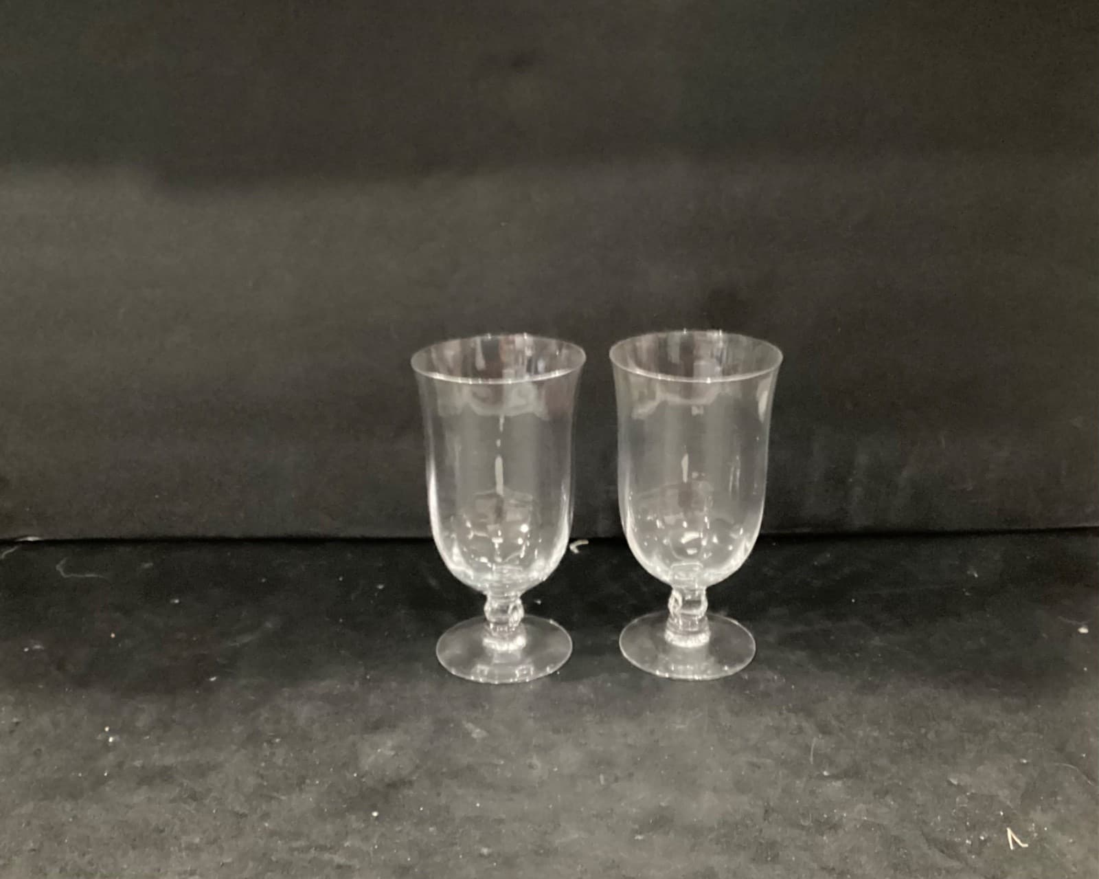 Fostoria Cellini Optic Ice Tea Goblet Set of 2 * - Thumbnail 8