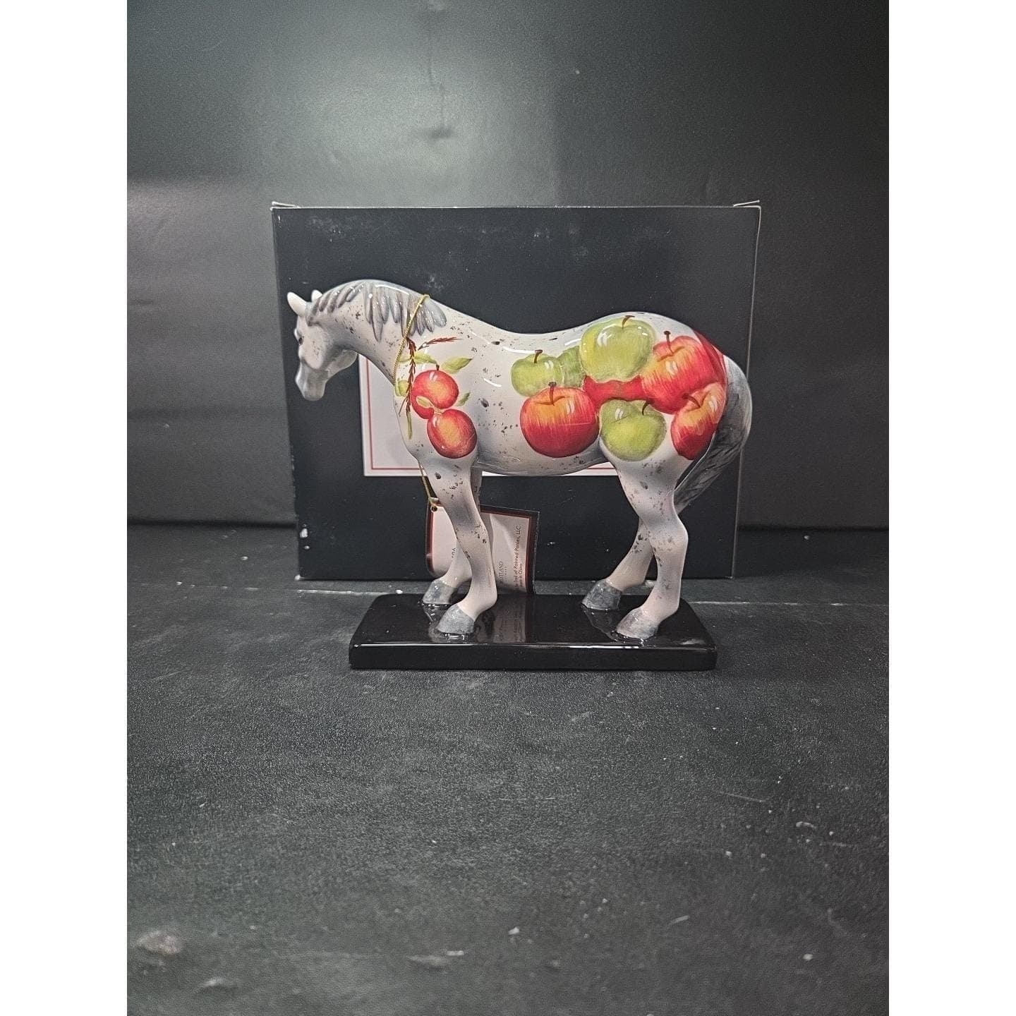 Trail of Painted Ponies Apple-oosa Figurine, 1st Edition #1596 1E/4343, Box/Tag - Thumbnail 6