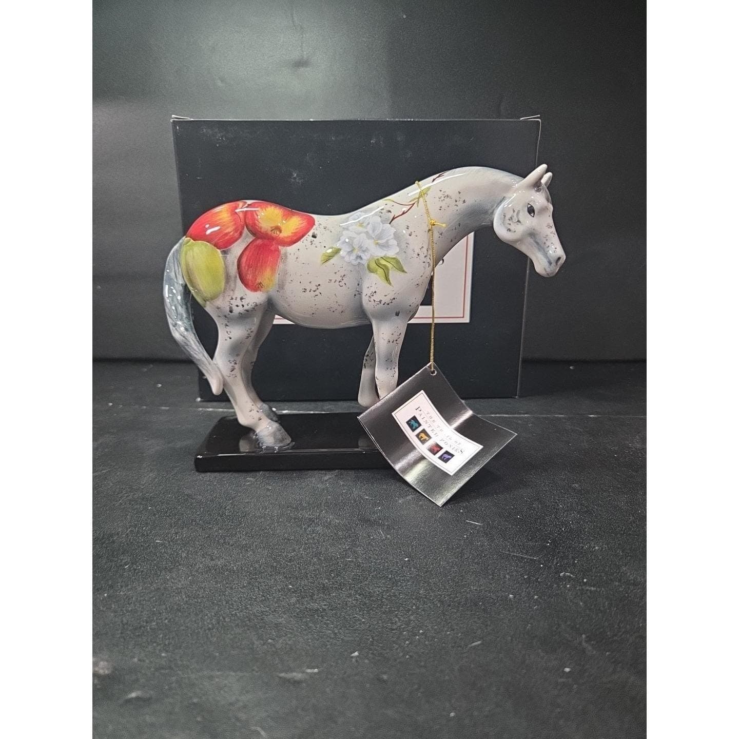 Trail of Painted Ponies Apple-oosa Figurine, 1st Edition #1596 1E/4343, Box/Tag - Thumbnail 4