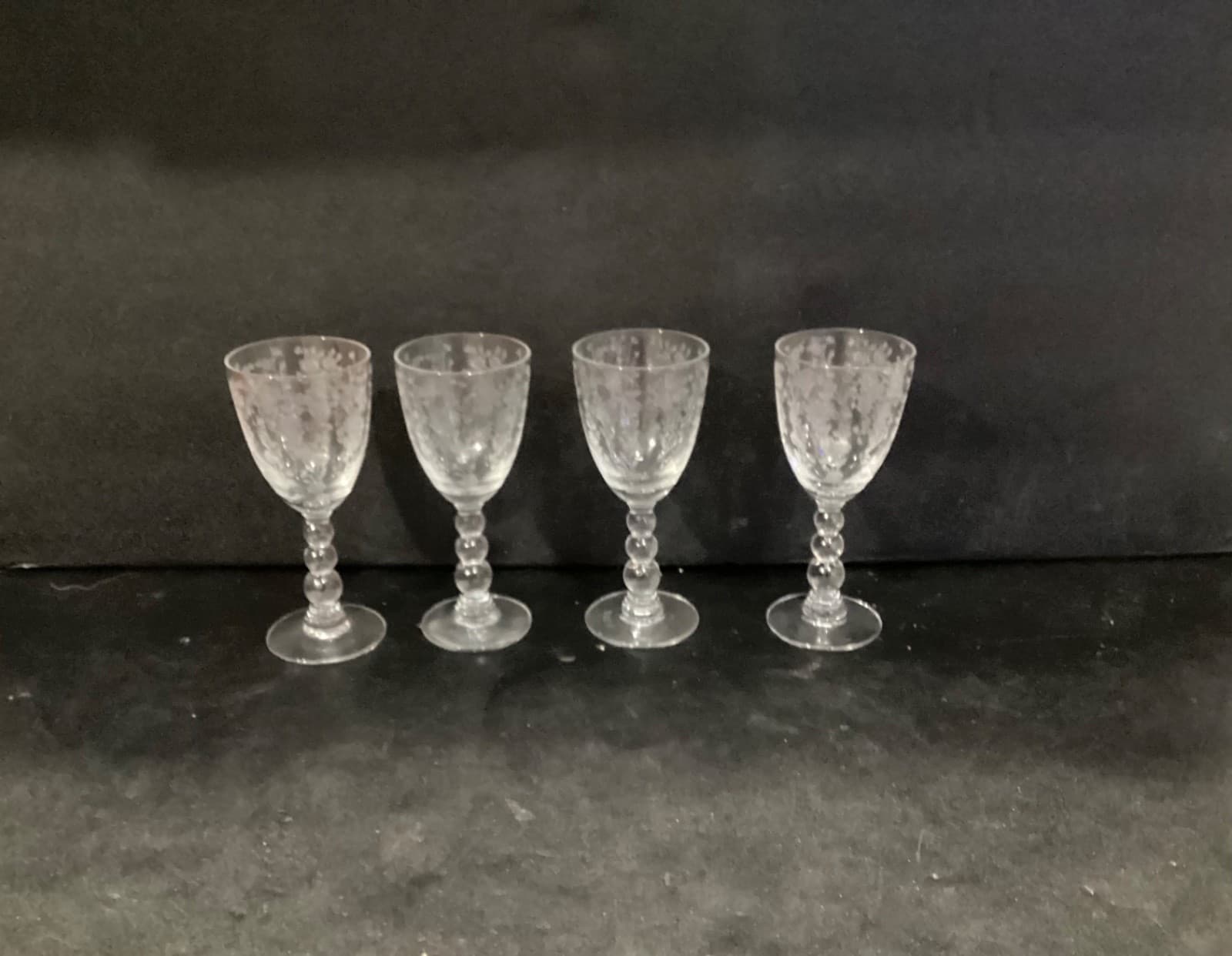 Duncan Miller First Love Sherry Wine Glasses Goblets Set of 4 - Thumbnail 7