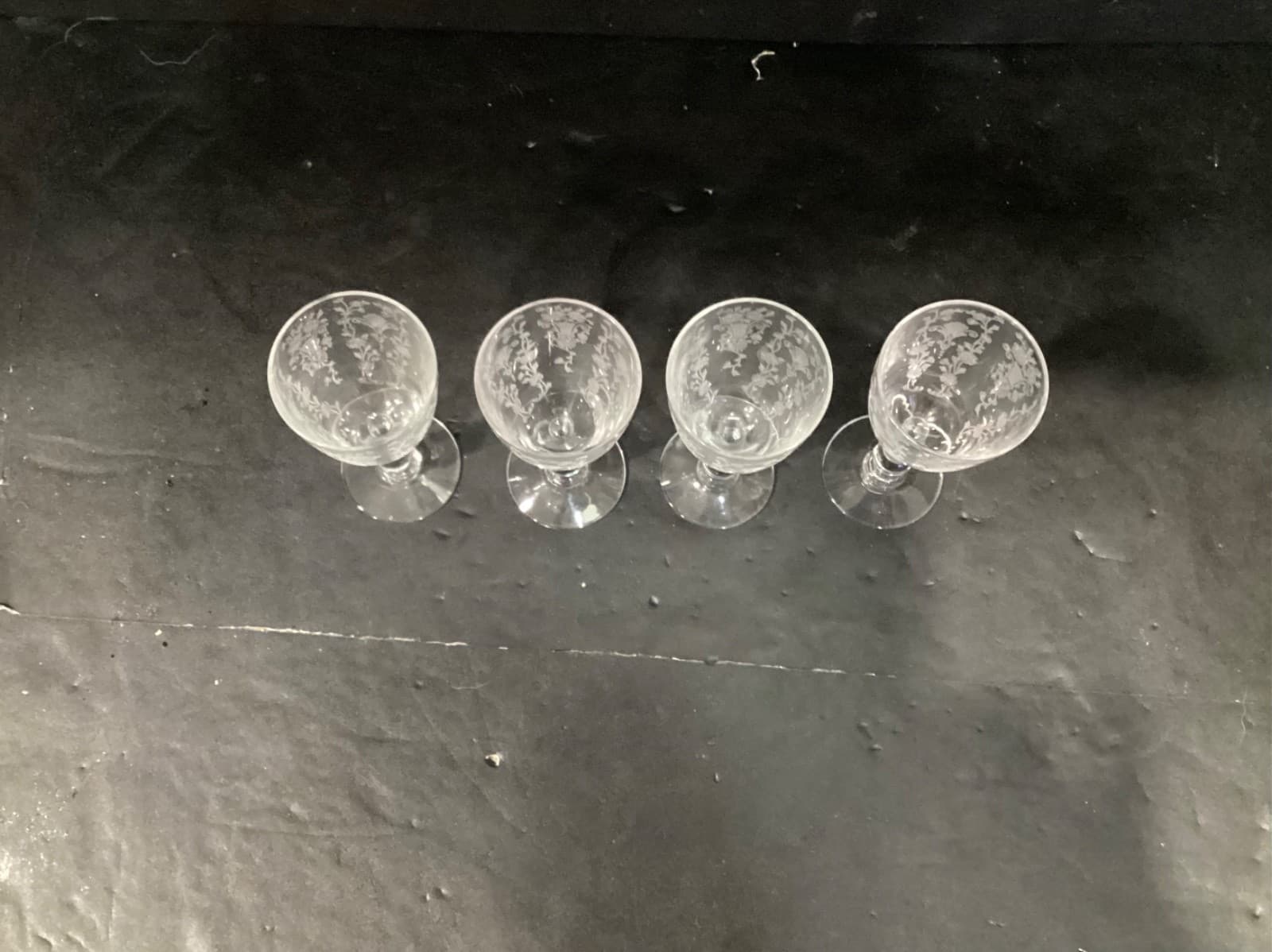 Duncan Miller First Love Sherry Wine Glasses Goblets Set of 4 - Thumbnail 3