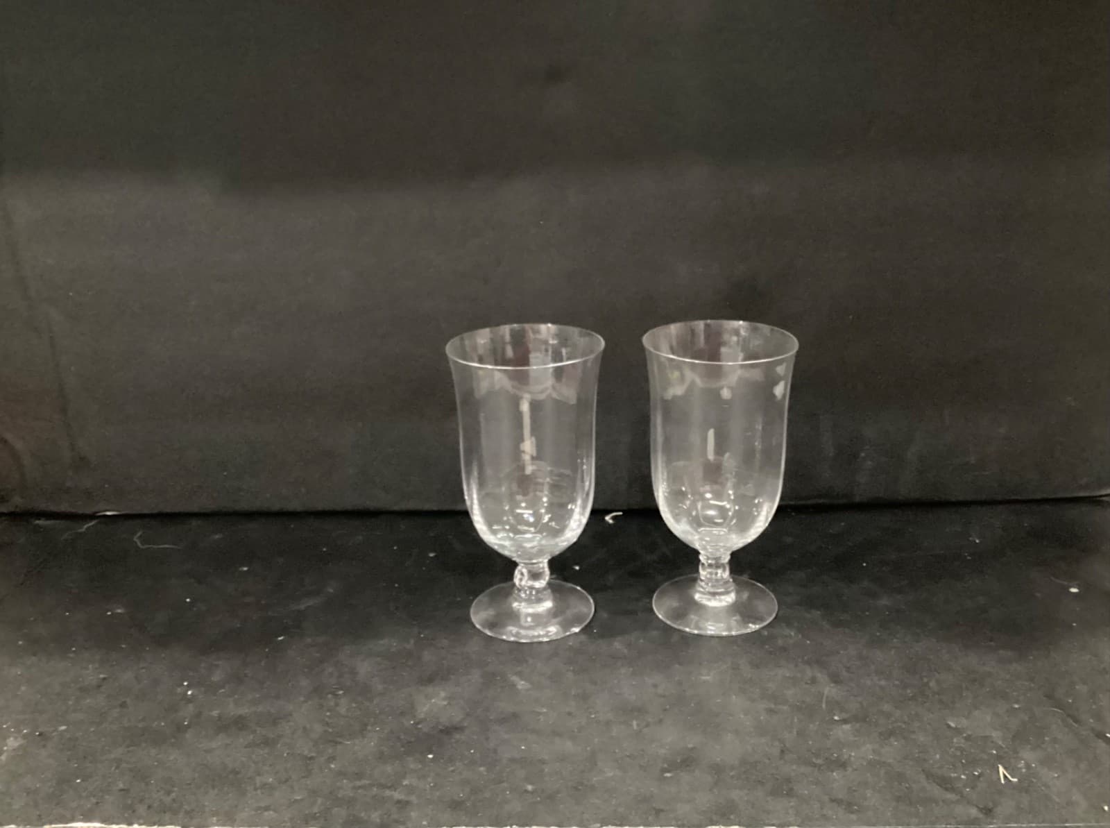 Fostoria Cellini Optic Ice Tea Goblet Set of 2 * - Thumbnail 9
