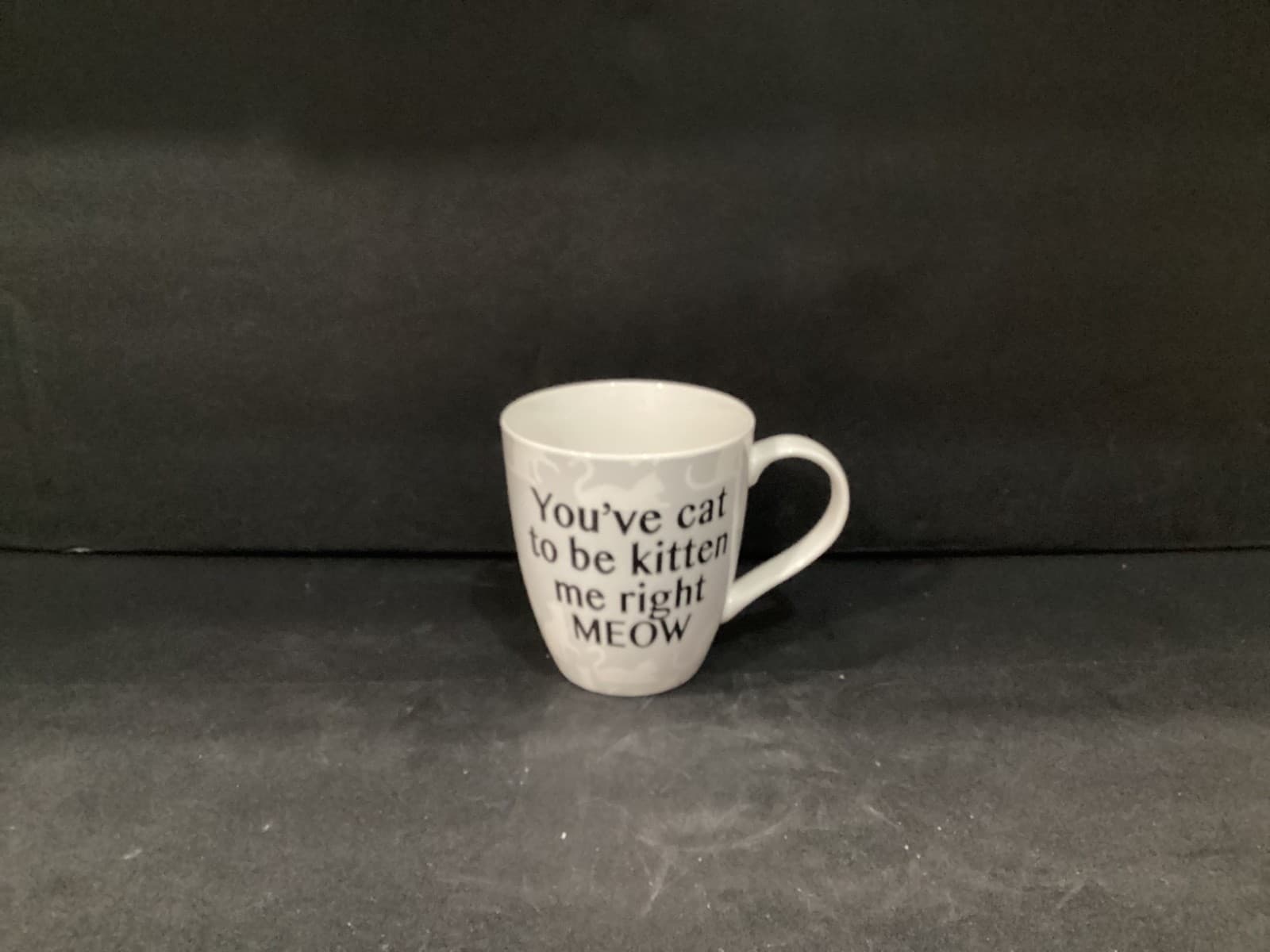 Pfaltzgraff Everyday "You've cat to be kitten me right MEOW" Ceramic Coffee Mug - Thumbnail 7