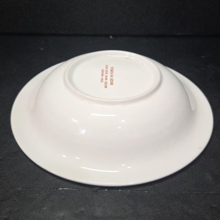 Chicken Soup Recipe Bowl, Vintage Ceramic Dish, Replacement White Kitchenware - Thumbnail 7
