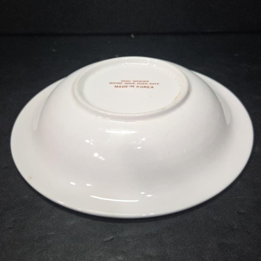 Chicken Soup Recipe Bowl, Vintage Ceramic Dish, Replacement White Kitchenware - Thumbnail 8