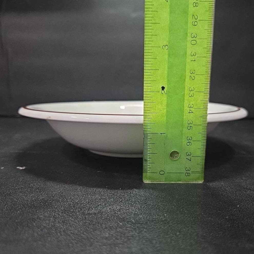 Chicken Soup Recipe Bowl, Vintage Ceramic Dish, Replacement White Kitchenware - Thumbnail 5