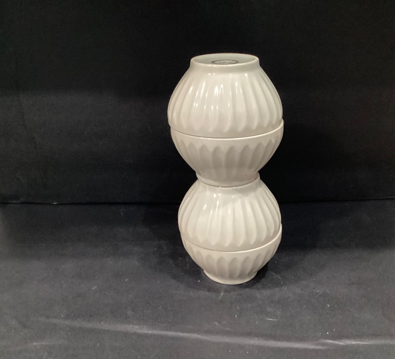 Vintage Crofton Stoneware Fluted 5.5” Soup Cereal Stackable Bowls Set of 4 - Thumbnail 8