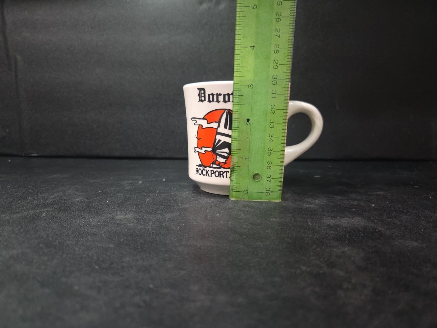 Rockport Texas Vintage Coffee Mug, Pre Hurricane Harvey, D Handle, Souvenir - Thumbnail 8