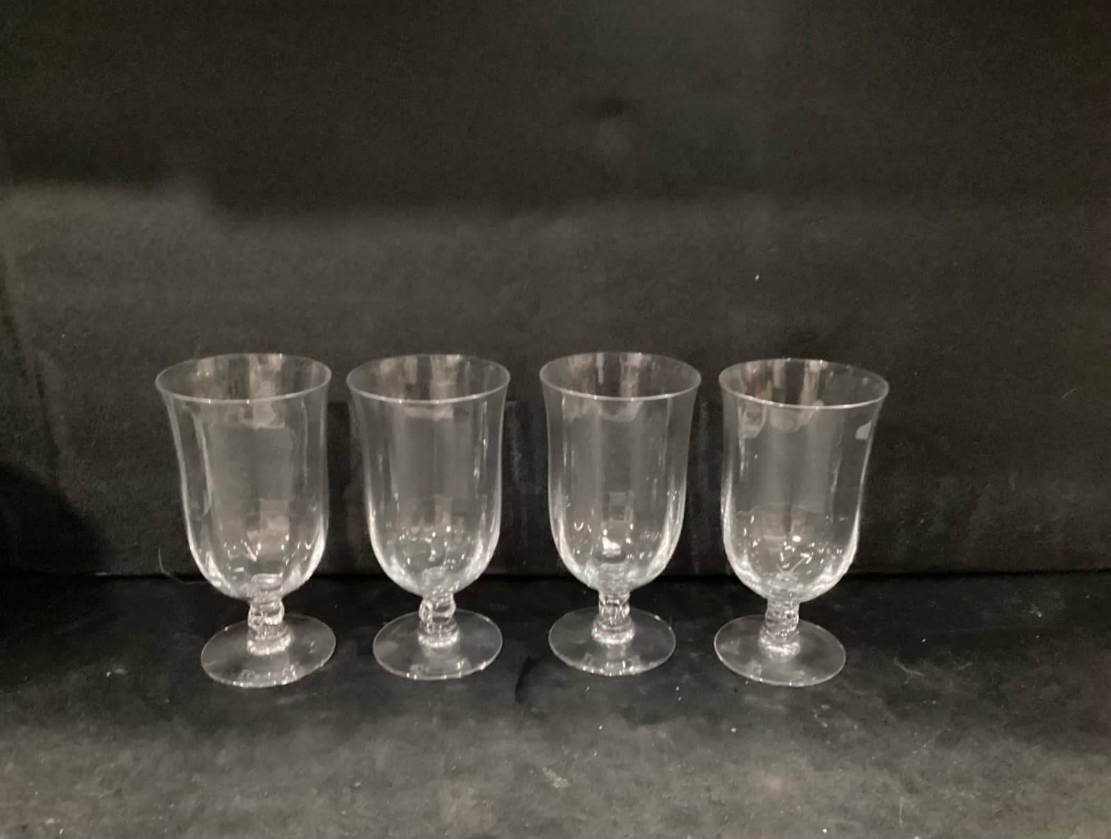 Fostoria Cellini Optic Ice Tea Goblet Set of 4 - Thumbnail 10