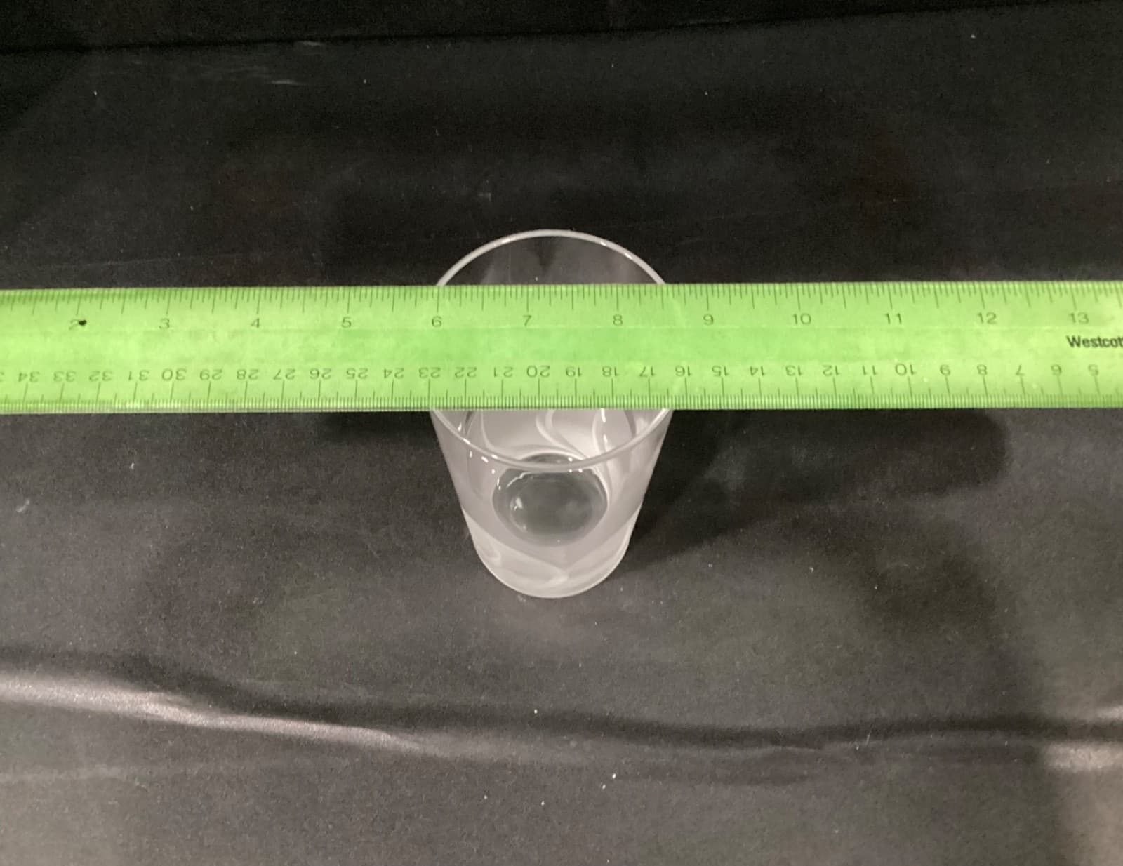 3 Cristal D'Arques Durand Highball Glasses Set Elegant Frosted Drink Tumblers - Thumbnail 6