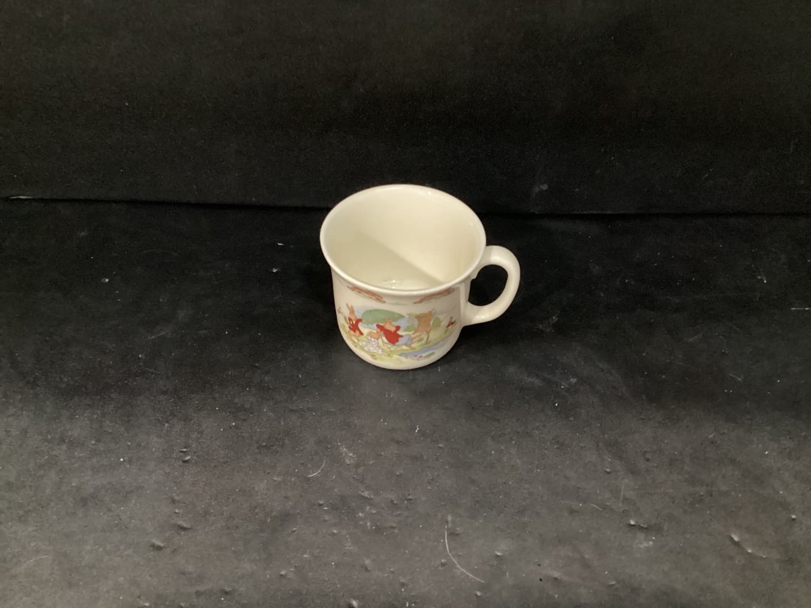 Royal Doulton 1936 Bunnykins Fishing Scene Vintage Fine Bone China Mug Cup - Thumbnail 2
