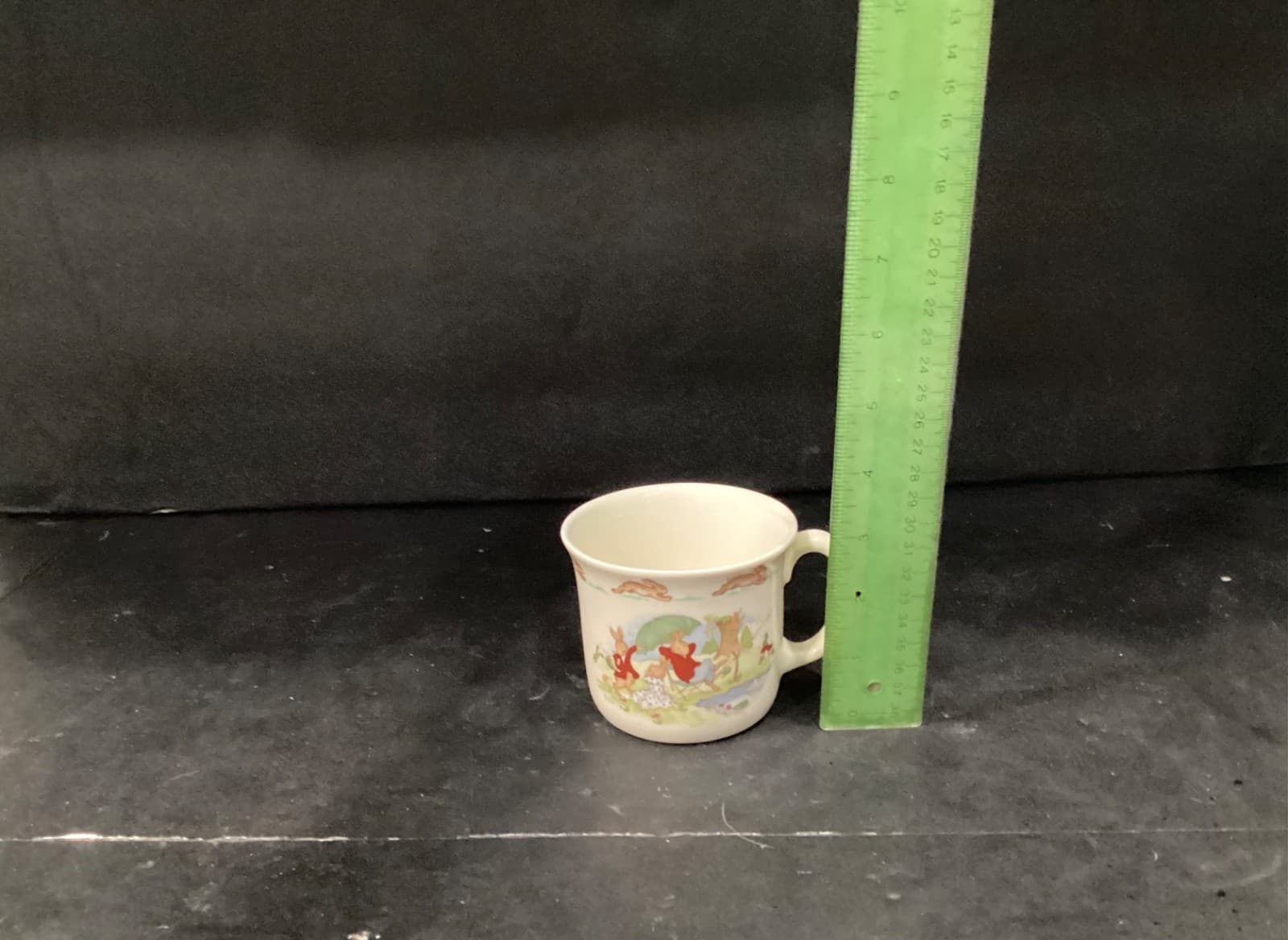 Royal Doulton 1936 Bunnykins Fishing Scene Vintage Fine Bone China Mug Cup - Thumbnail 5