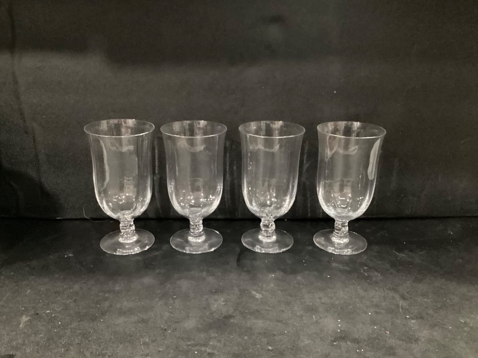 Fostoria Cellini Optic Ice Tea Goblet Set of 4 - Thumbnail 7