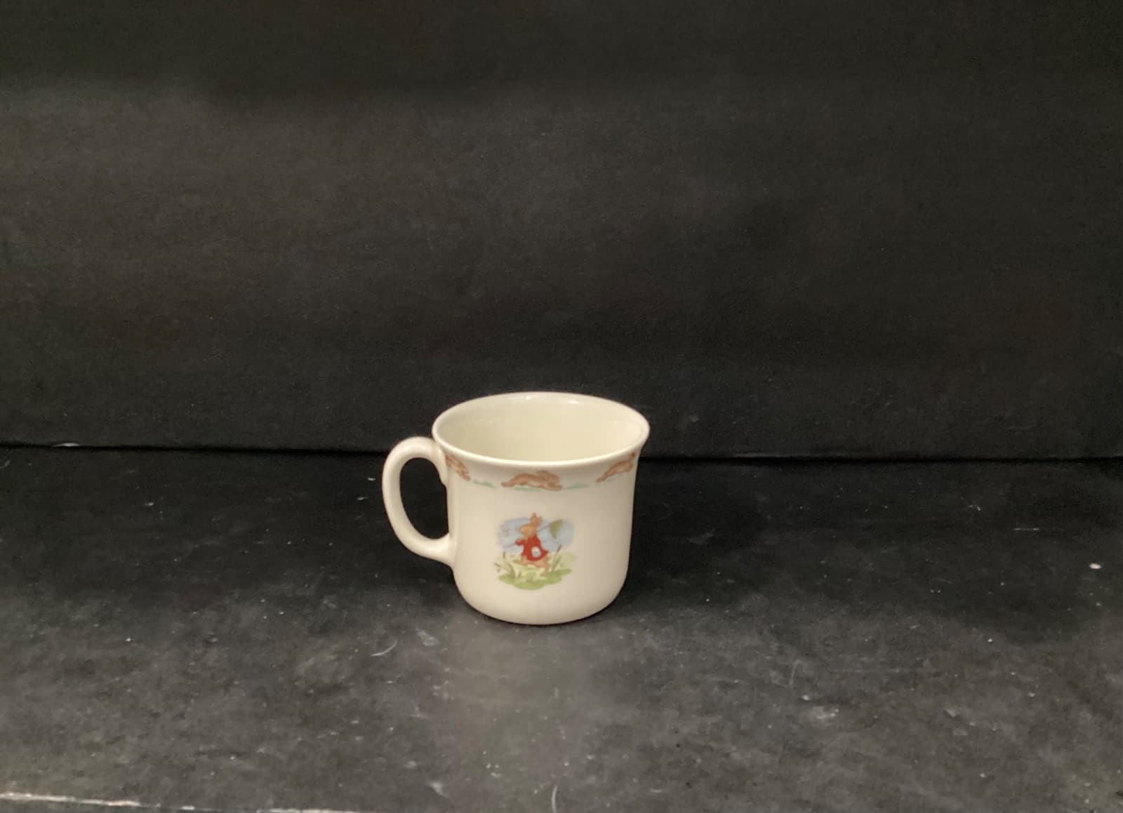 Royal Doulton 1936 Bunnykins Fishing Scene Vintage Fine Bone China Mug Cup - Thumbnail 7