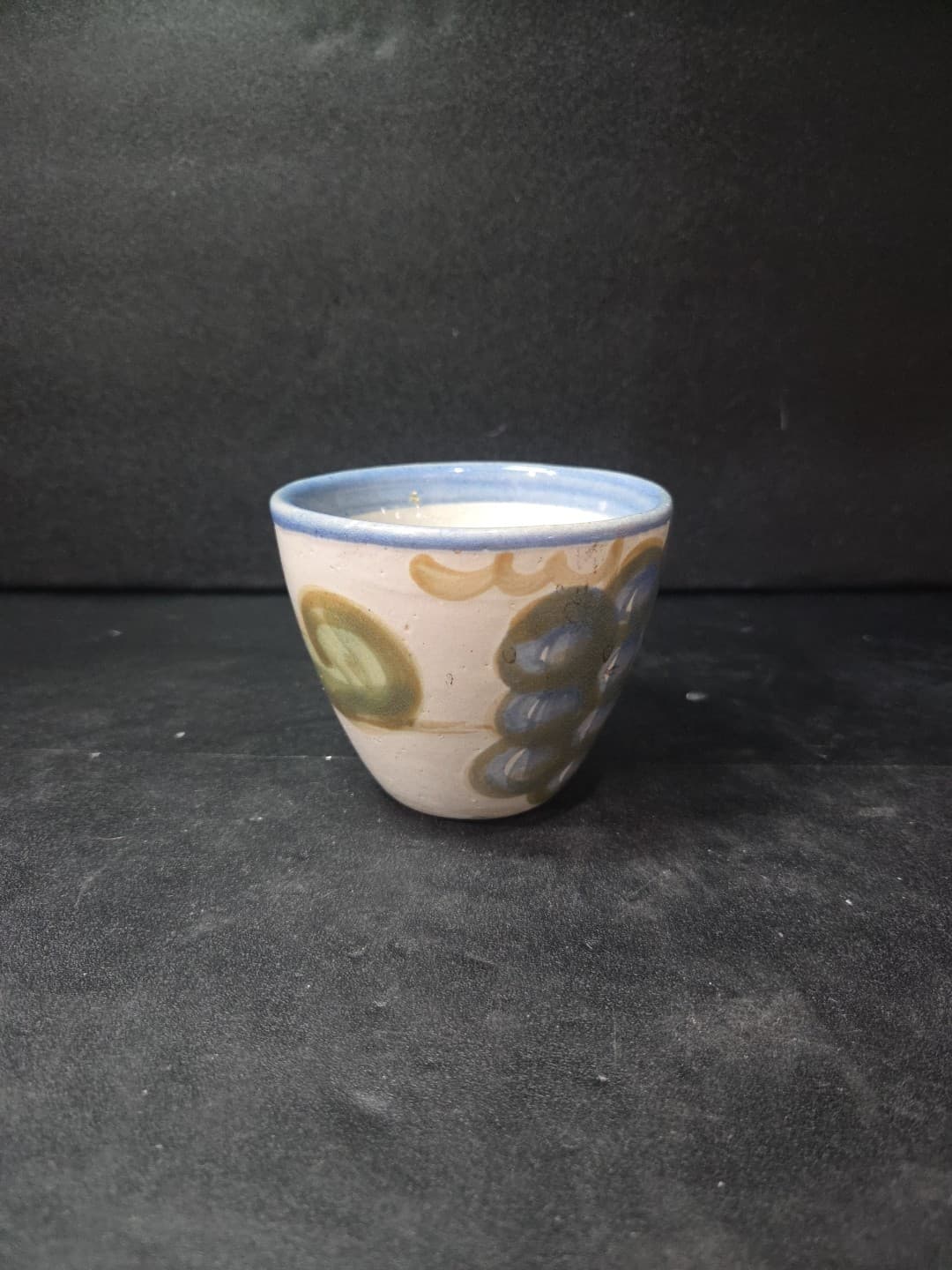 John B Taylor Vintage Ceramics Grapes Mug, Louisville Stoneware Cup, Stoneware - Thumbnail 2