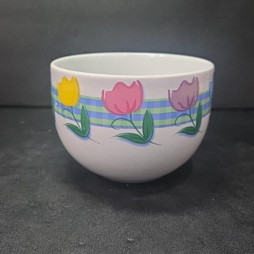 TB Toy Trading Co. Tulip Coffee Cup, Vintage Floral Mug, Replacement Drinkware - Thumbnail 3