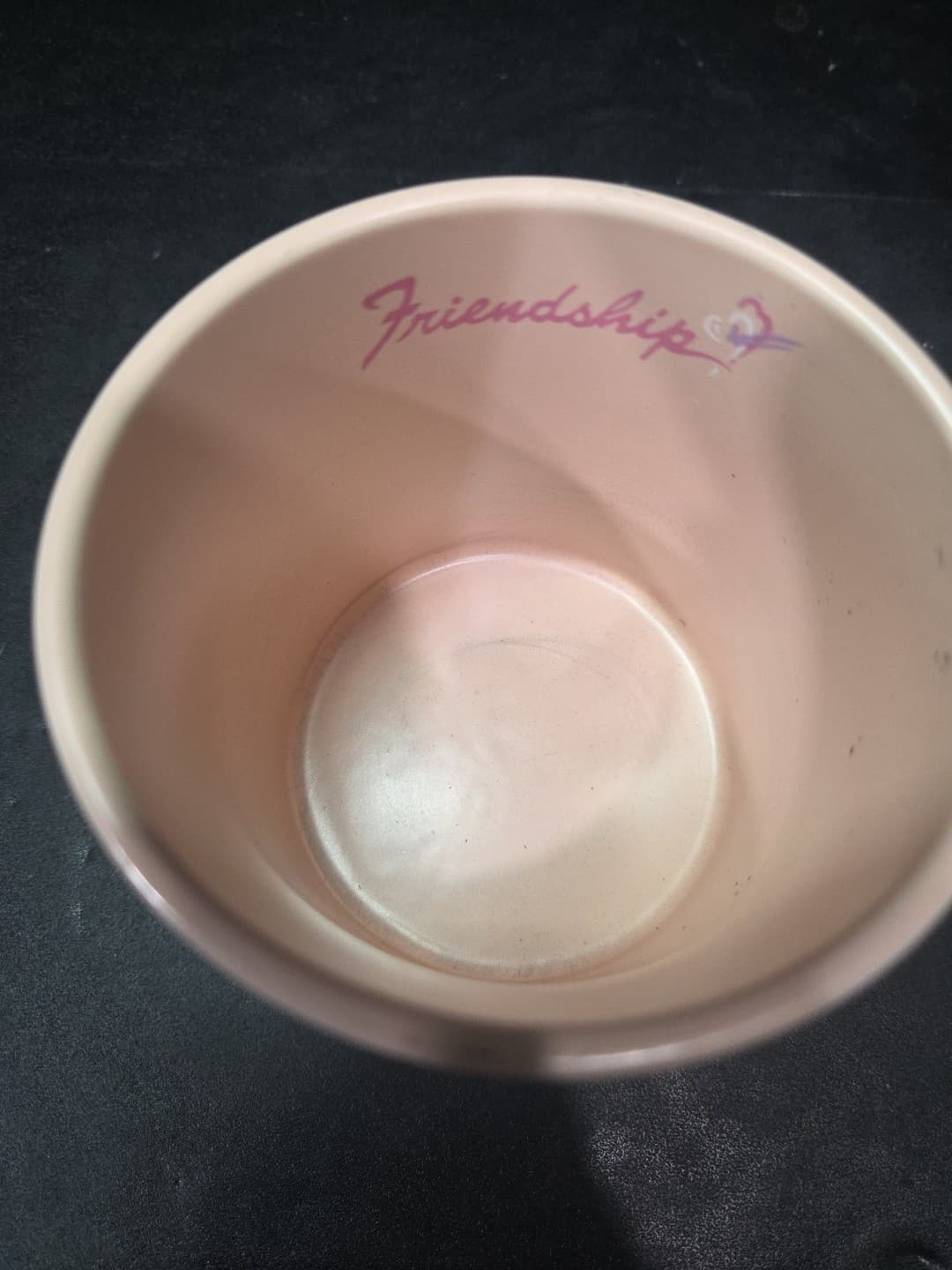 Applause Friendship Coffee Mug, Pink Hearts Collectible, Nostalgic Coffee Cup - Thumbnail 8