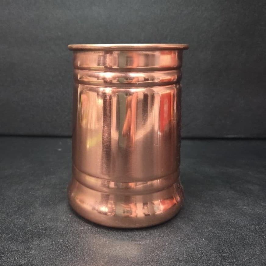 Pier 1 Imports Moscow Mule Cup, Vintage Hammered Copper, Replacement Drinkware - Thumbnail 3