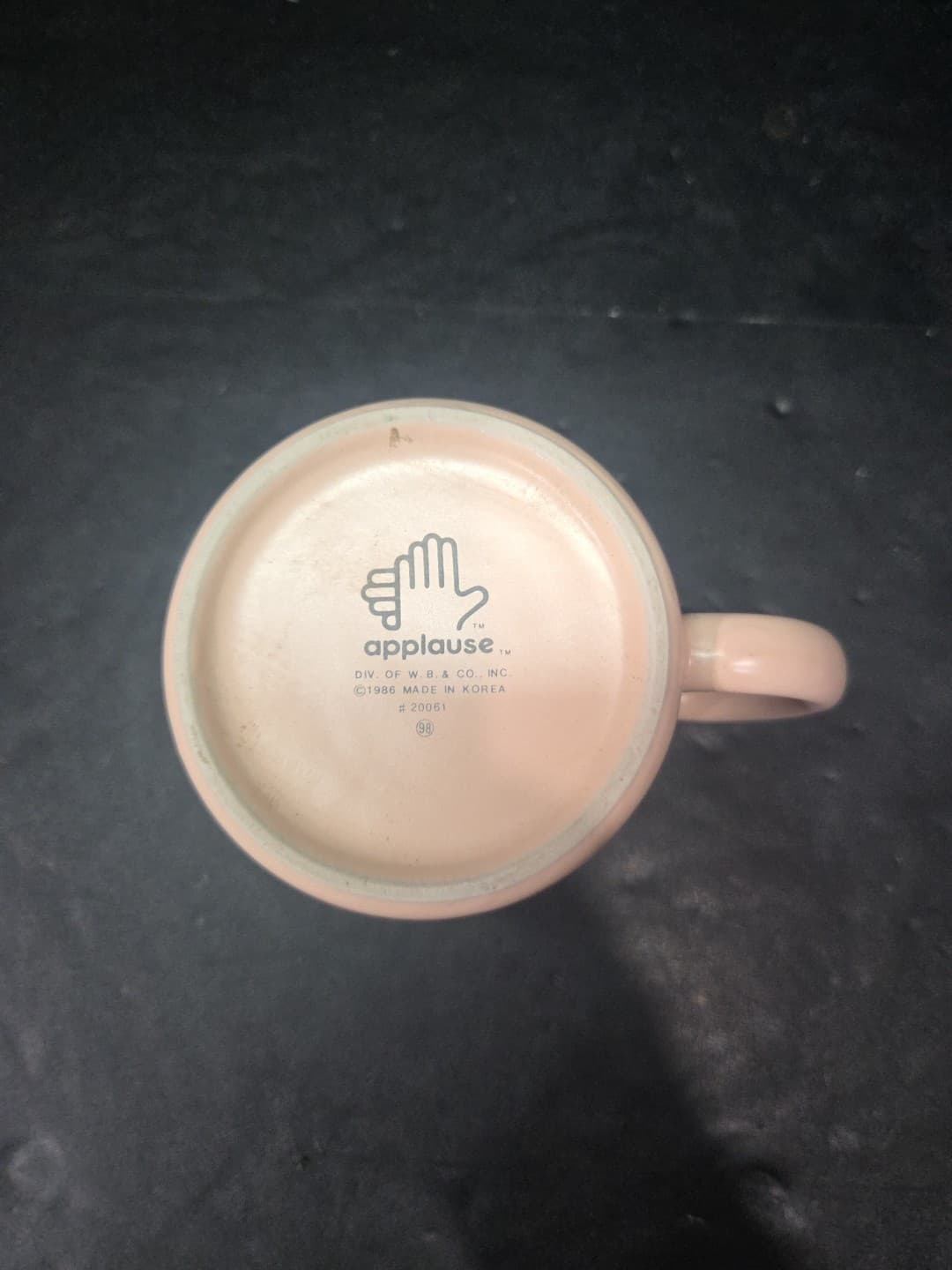Applause Friendship Coffee Mug, Pink Hearts Collectible, Nostalgic Coffee Cup - Thumbnail 7