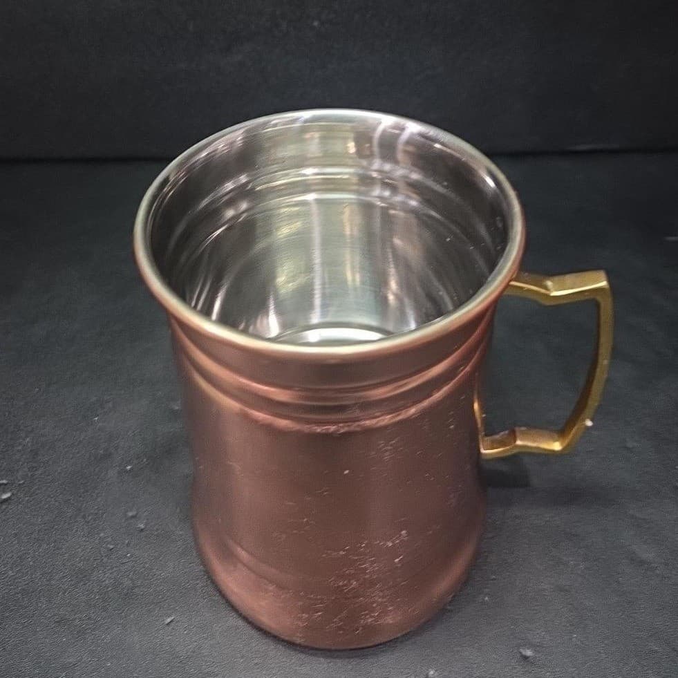 Pier 1 Imports Moscow Mule Cup, Vintage Hammered Copper, Replacement Drinkware - Thumbnail 6