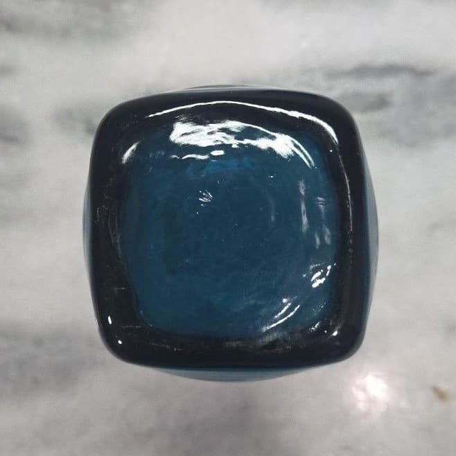 Anchor Hocking Rio Coastal Blue Tumblers, Set of 2, Vtg Square Base Drinkware - Thumbnail 8
