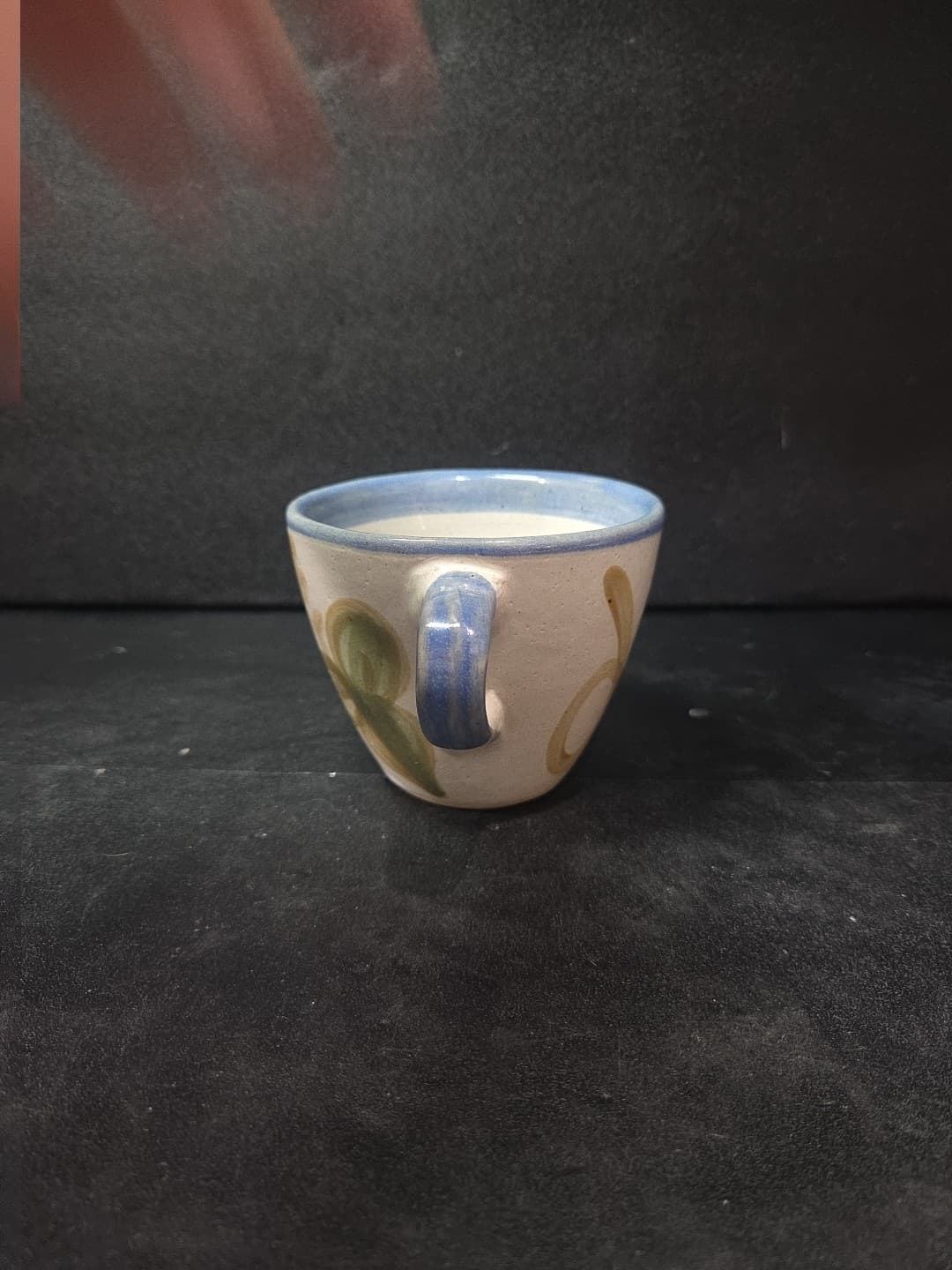 John B Taylor Vintage Ceramics Grapes Mug, Louisville Stoneware Cup, Stoneware - Thumbnail 4