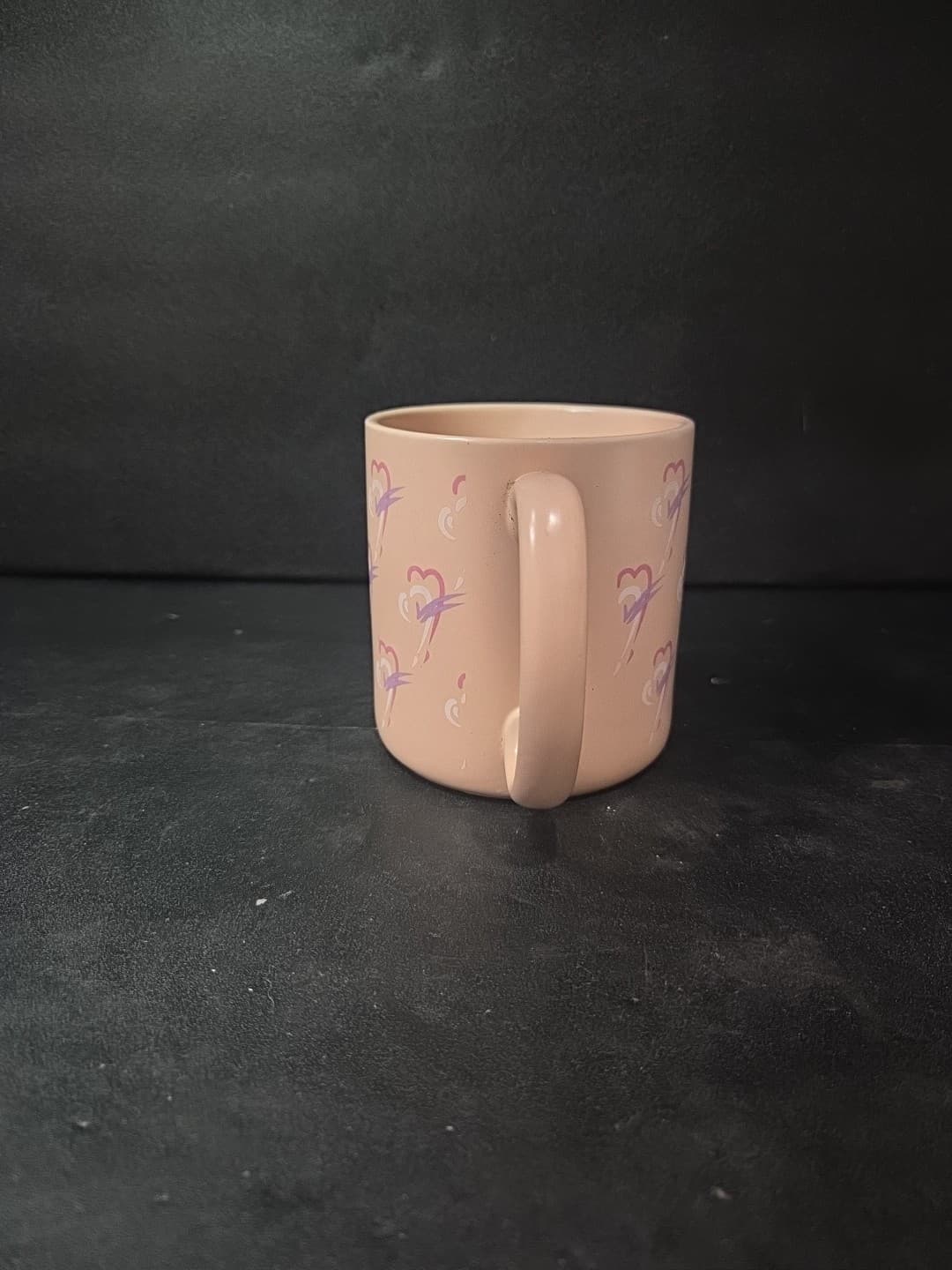 Applause Friendship Coffee Mug, Pink Hearts Collectible, Nostalgic Coffee Cup - Thumbnail 2