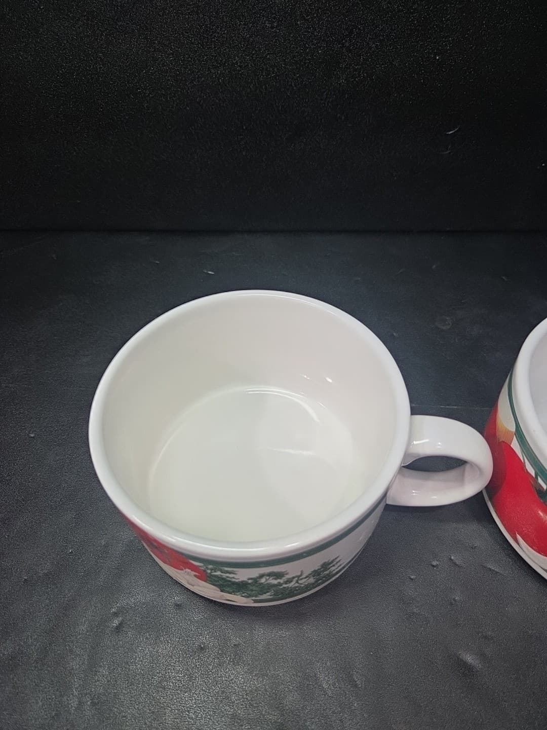 Hickory Farms Vintage Rustic Soup Cup Mug, Tomato Onion Garlic Pattern, Set of 2 - Thumbnail 5