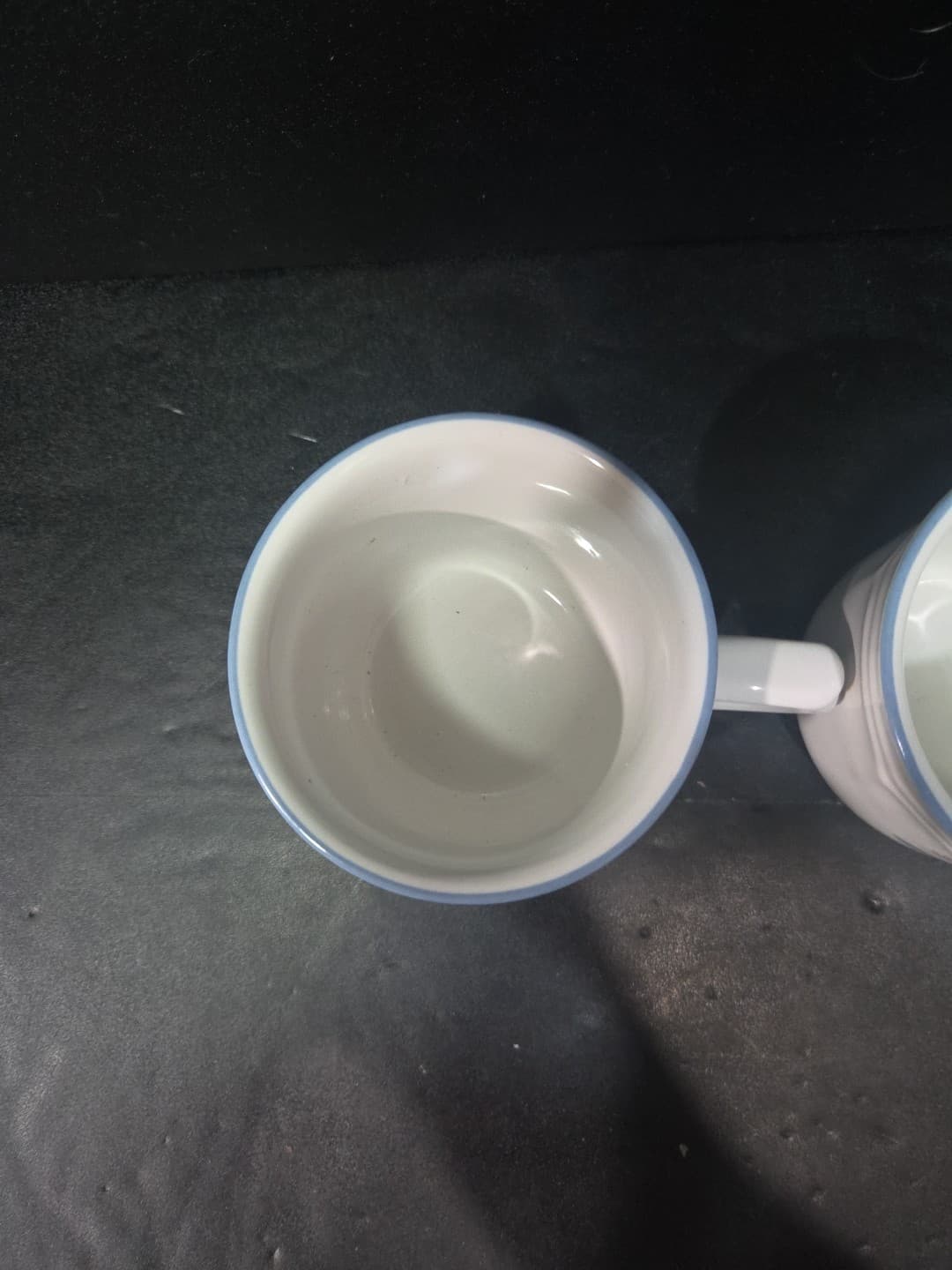 Floral Expressions Stoneware Coffee Cups, Japanese Tea Cups, Vintage Set of 2 - Thumbnail 6