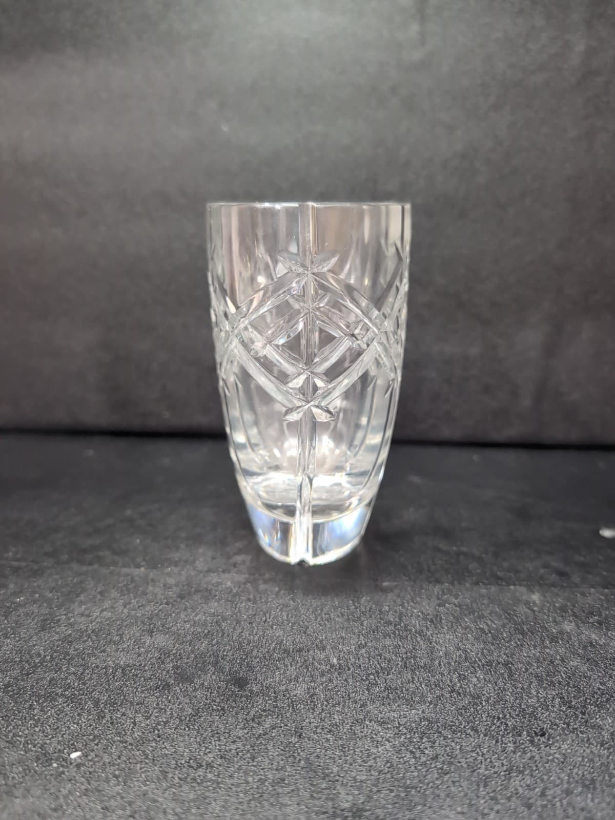 Rogaska Signed Crystal Vase, Heavy Decorative Glass, Elegant Vase, Home Decor - Thumbnail 2