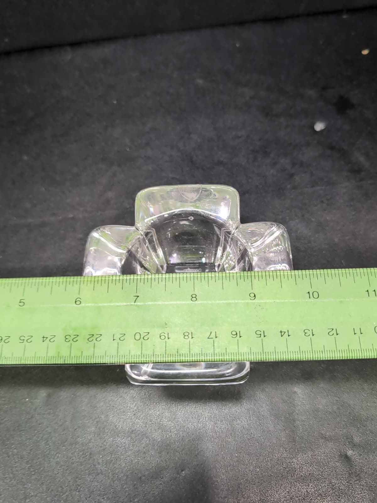 Anna Ehrner Orrefors Cross Votive Candle, Vintage Home Decor, Tea Light Holder - Thumbnail 10