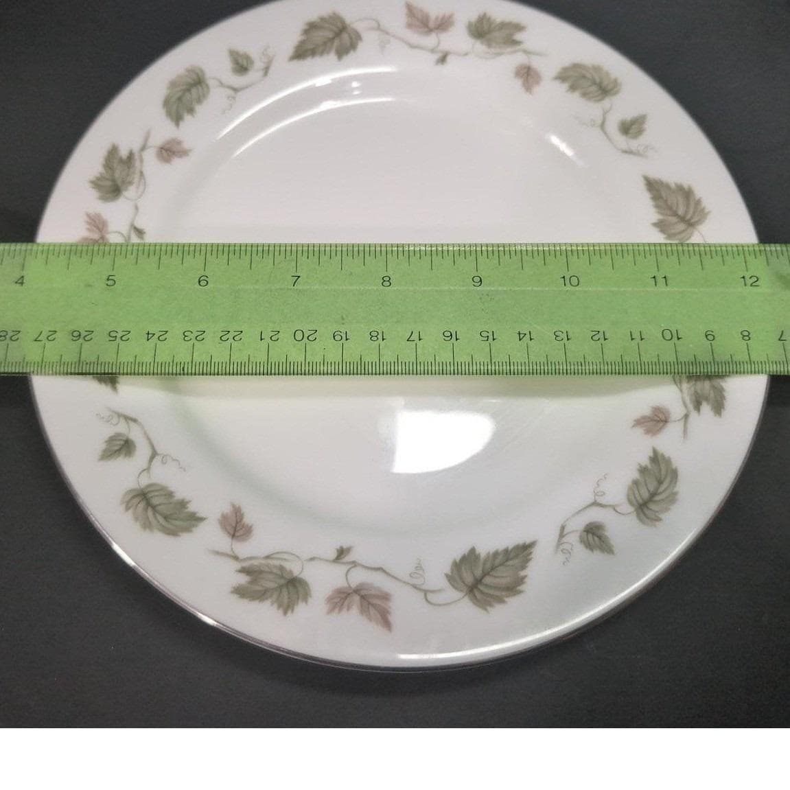 Noritake Vineyard Salad Plates, Set of 4, Vtg Fine China, Replacement Tableware - Thumbnail 6