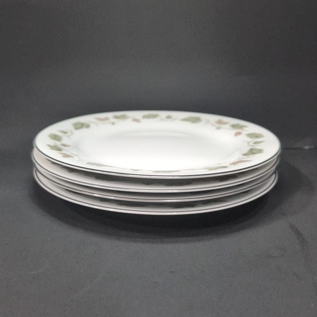 Noritake Vineyard Salad Plates, Set of 4, Vtg Fine China, Replacement Tableware - Thumbnail 9