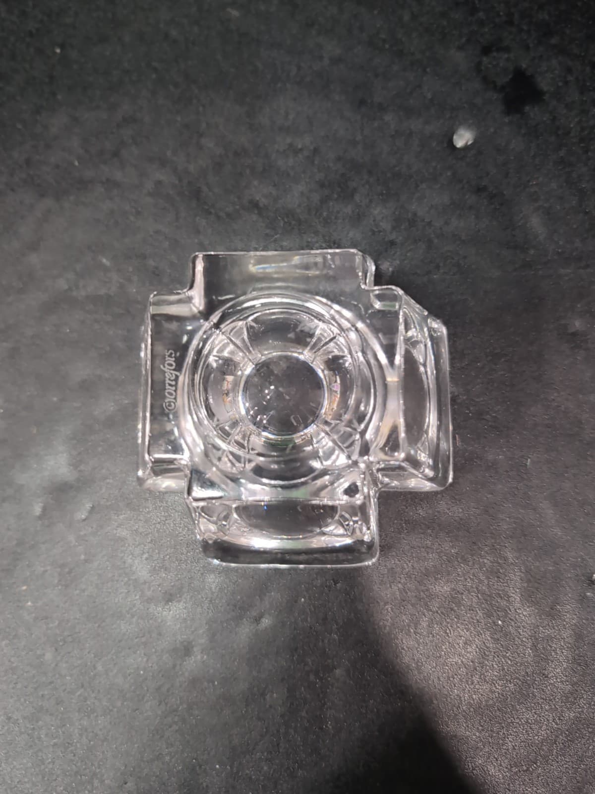Anna Ehrner Orrefors Cross Votive Candle, Vintage Home Decor, Tea Light Holder - Thumbnail 4