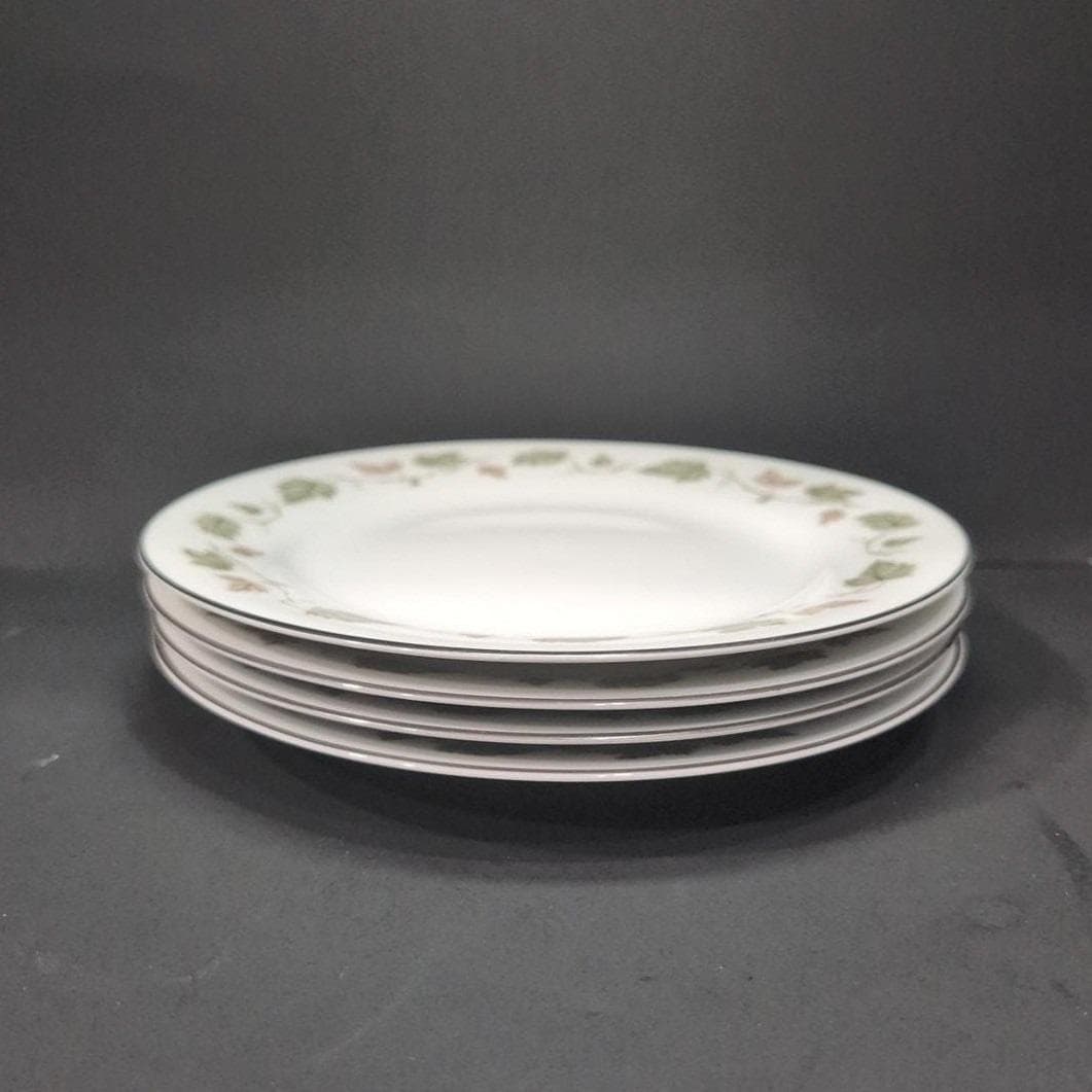 Noritake Vineyard Salad Plates, Set of 4, Vtg Fine China, Replacement Tableware - Thumbnail 10
