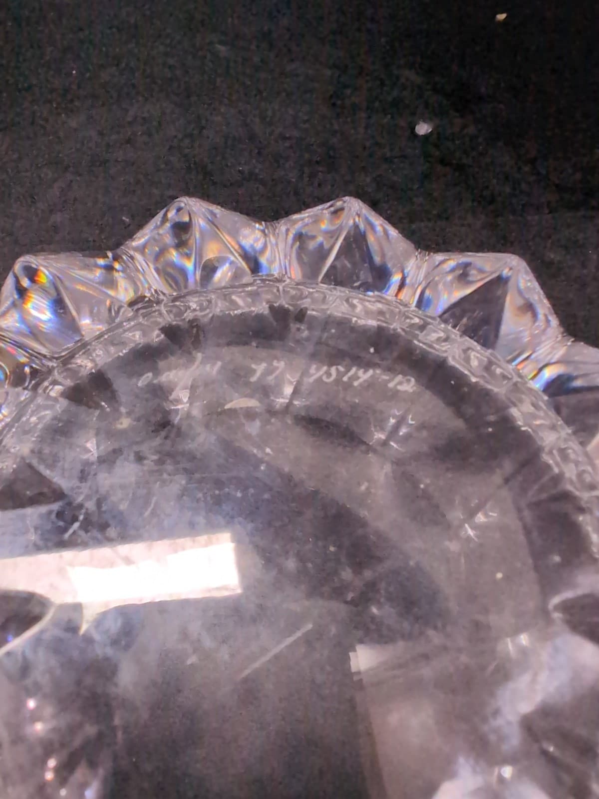 Orrefors Fleur Crystal Vase, Designed by Jan Johansson, Decorative Home Accent - Thumbnail 8