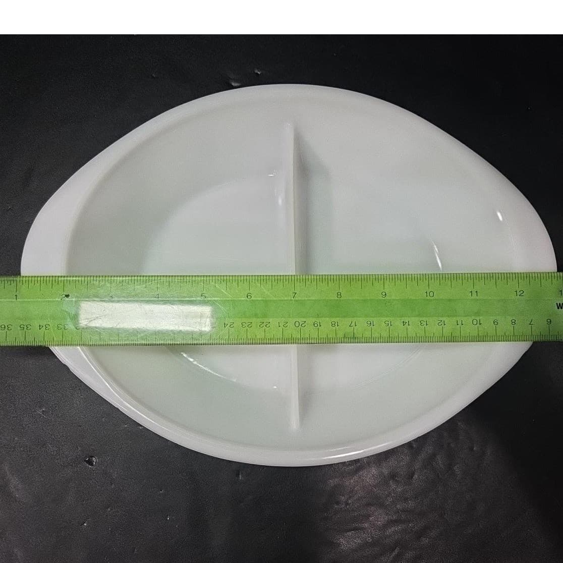 Glasbake Blue Cornflower Divided Casserole Dish, Vintage Replacement Bakeware - Thumbnail 11
