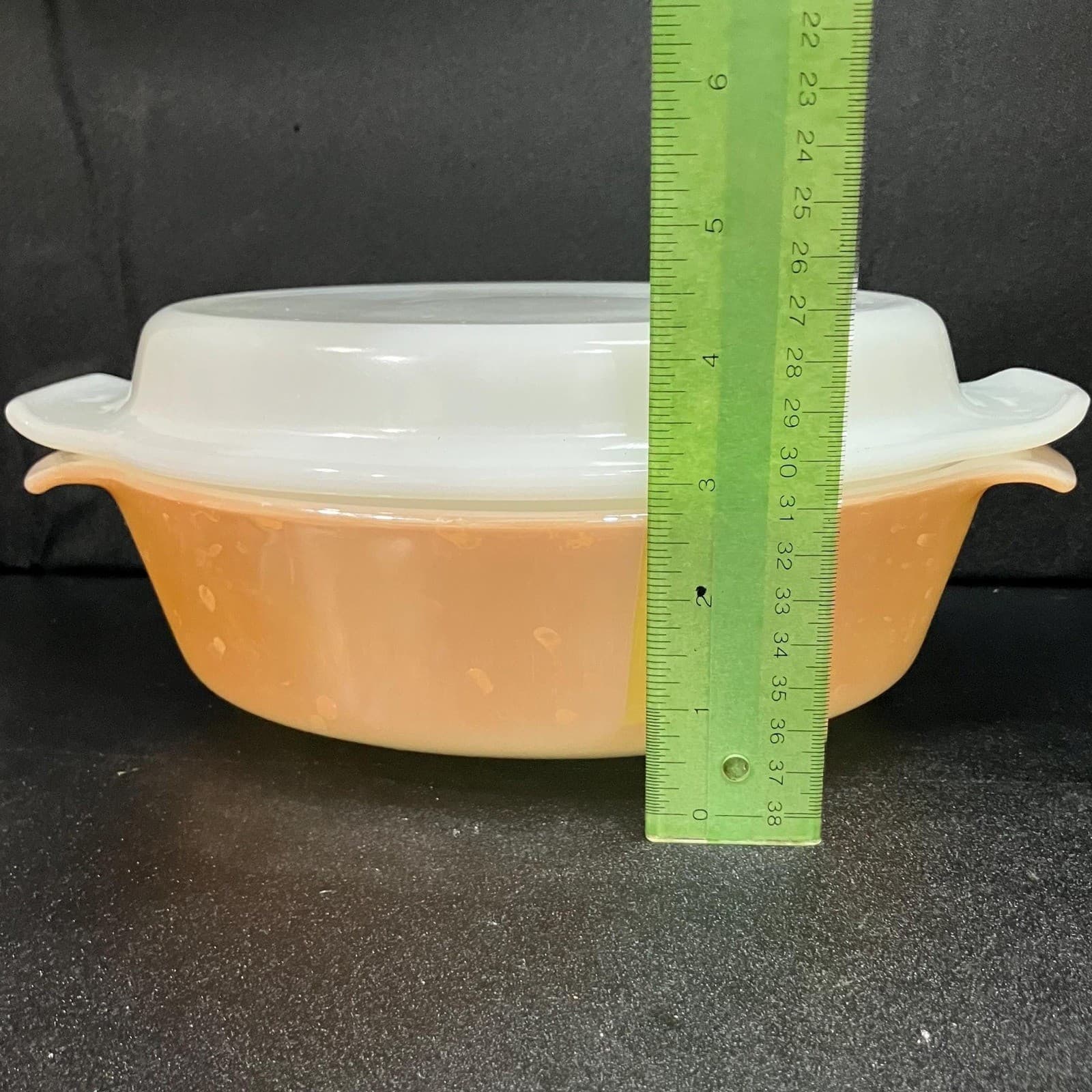Anchor Hocking Fire King 1.5qt Lidded Casserole Dish #437, Oven Safe Cookware - Thumbnail 8