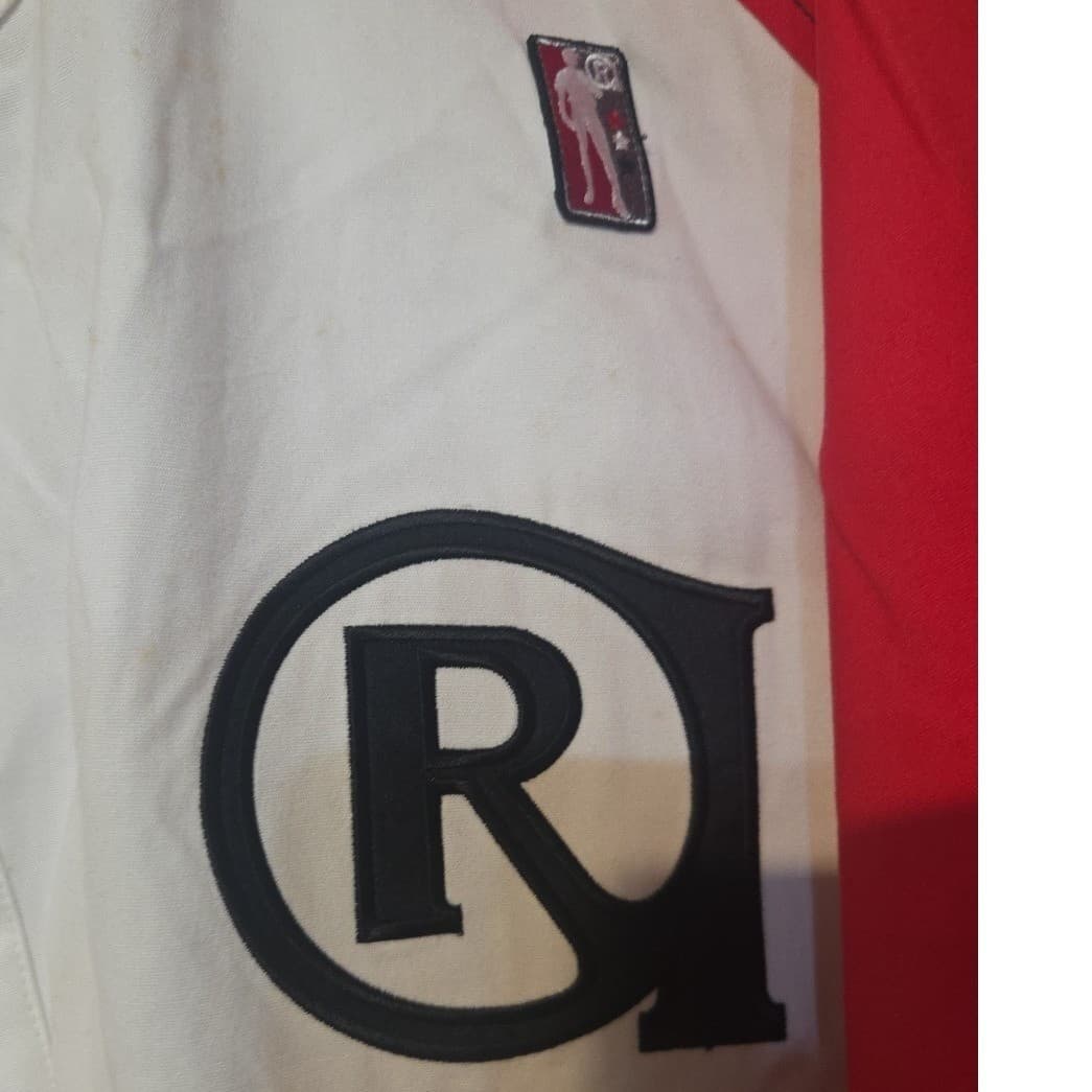 Run Athletics Joseph Simmons Baseball Jersey, Men's XXL, White Red Black RS4K001 - Thumbnail 11