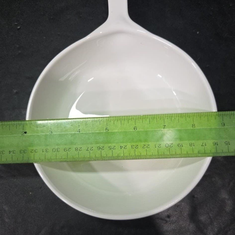 Corning Ware Plain White Skillet MW-83-B, Vtg Cookware, Replacement Kitchenware - Thumbnail 10