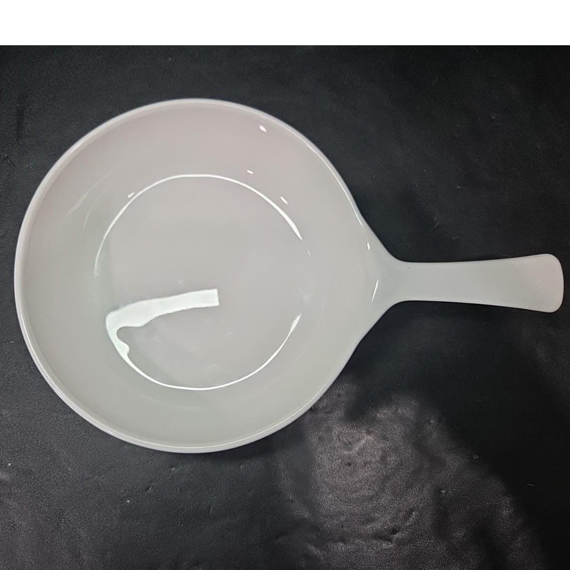 Corning Ware Plain White Skillet MW-83-B, Vtg Cookware, Replacement Kitchenware - Thumbnail 3