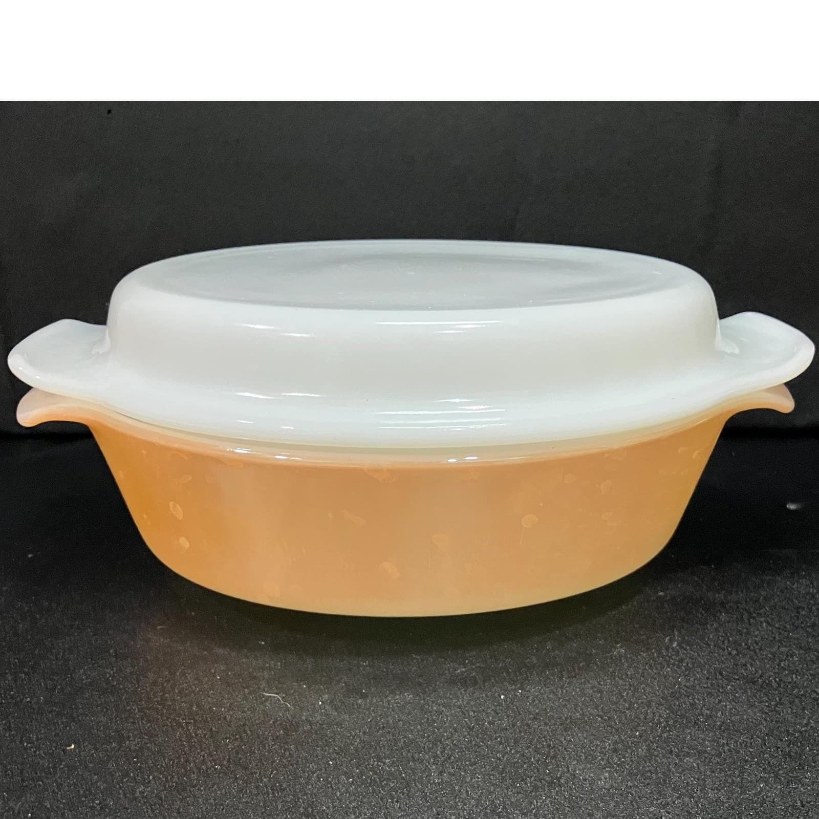 Anchor Hocking Fire King 1.5qt Lidded Casserole Dish #437, Oven Safe Cookware - Thumbnail 4