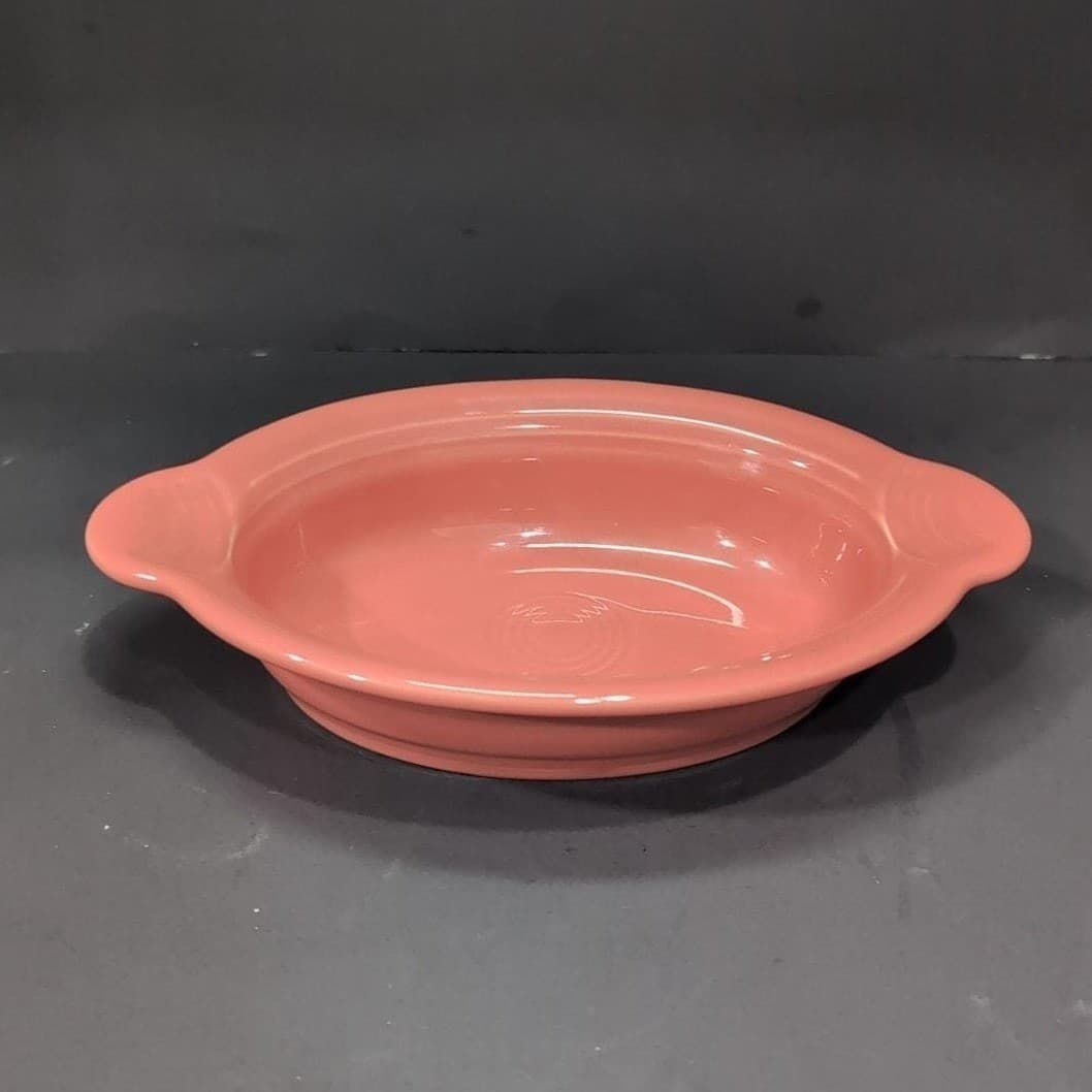 Fiestaware Flamingo Oval Individual Casserole Baker, Replacement Fiesta Cookware - Thumbnail 2